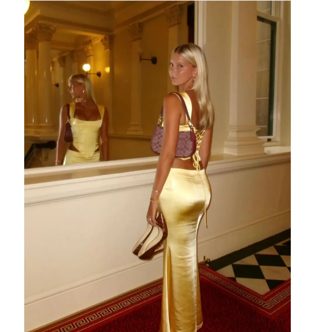 I Am Delilah Daffodil Valerie Set Yellow Size S / AU 8 for rent on The Volte - main image