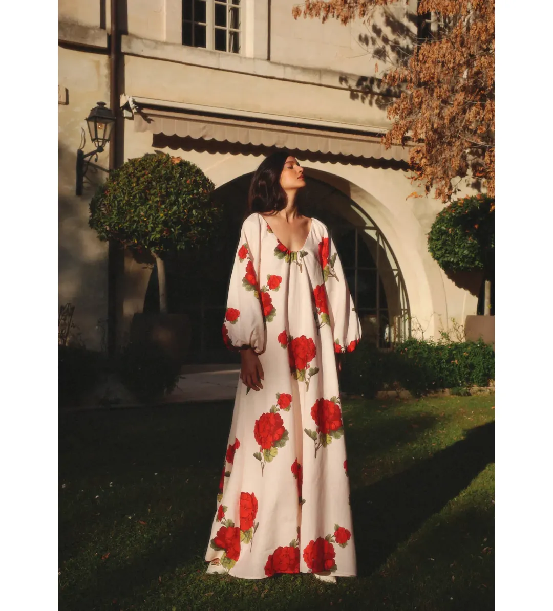 Morton Mac Delphina Dress Floral one size for rent on The Volte - main image