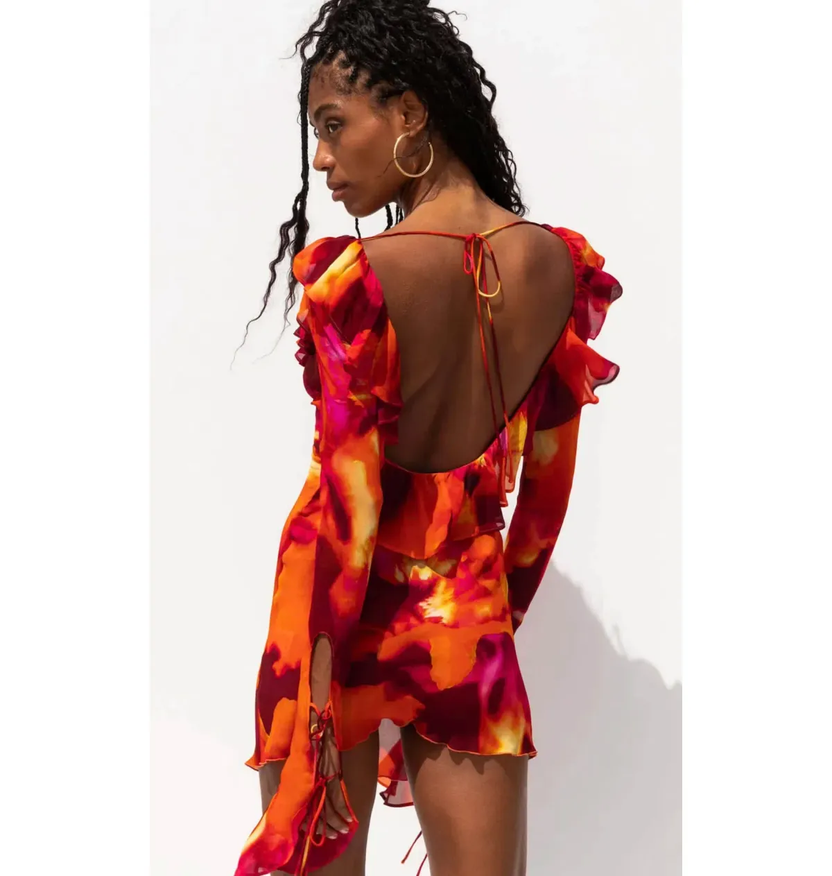 Rat & Boa Dali Dress Multi Size XS / AU 6 - Image 2