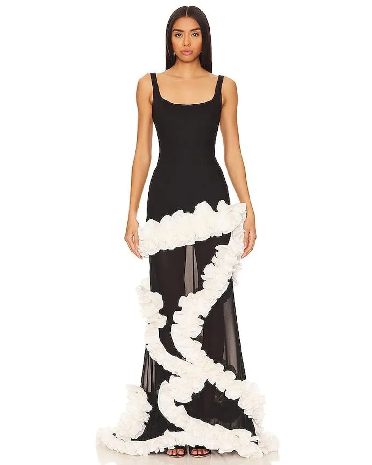 NBD Wisteria Gown Black Size 6 - Image 1