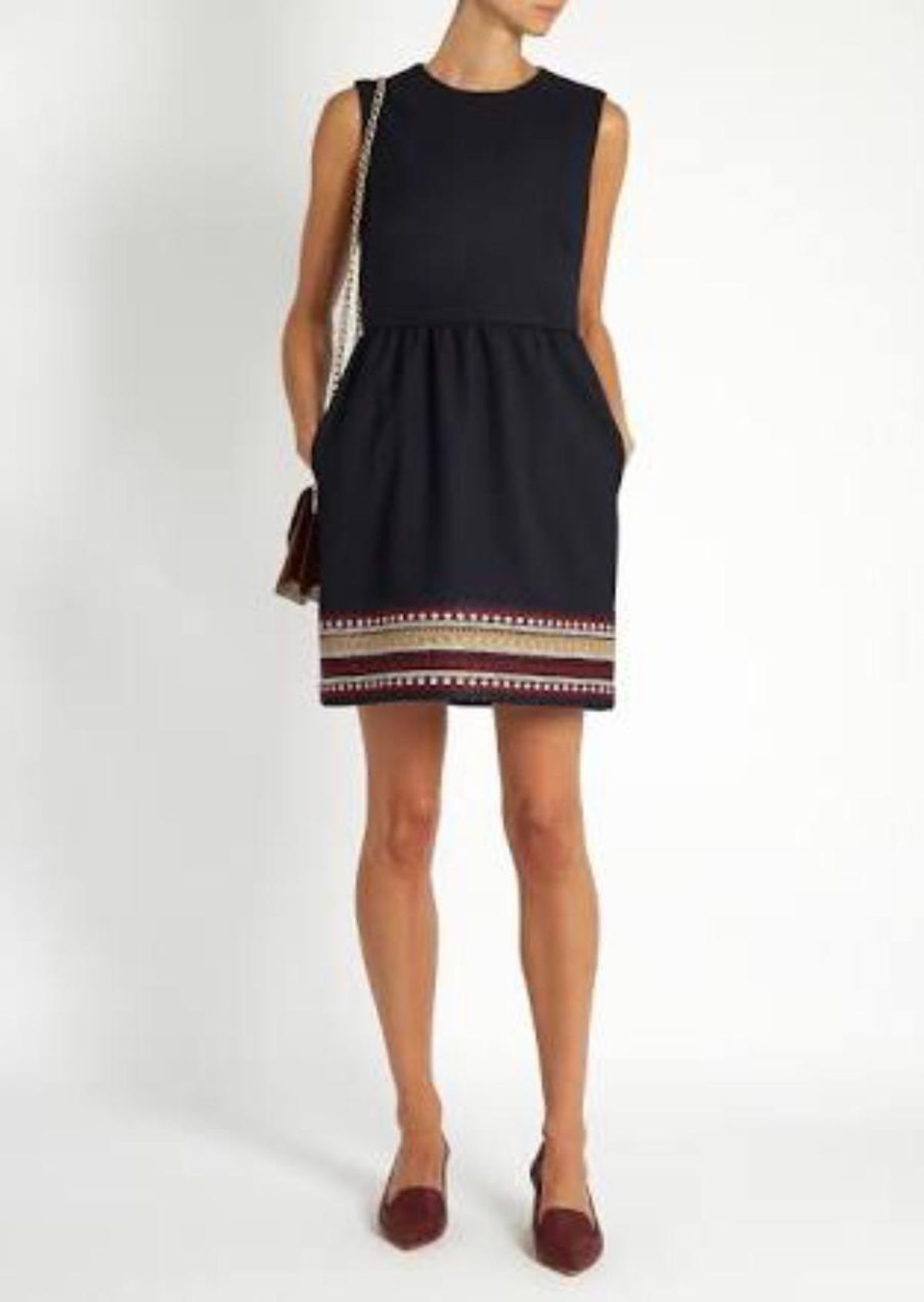 RedValentino Bambolina Twill Dress Size 14 - Image 1