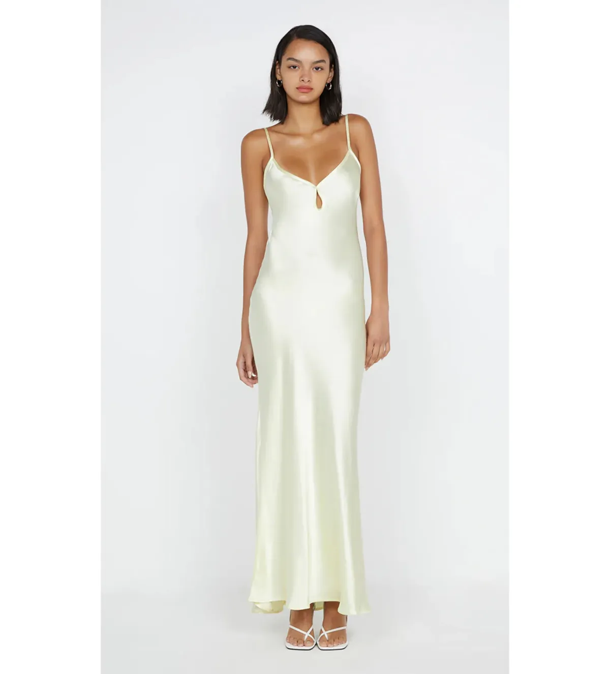 Bec & Bridge Cedar City Maxi Dress in Ice Yellow Size 8 - Image 1