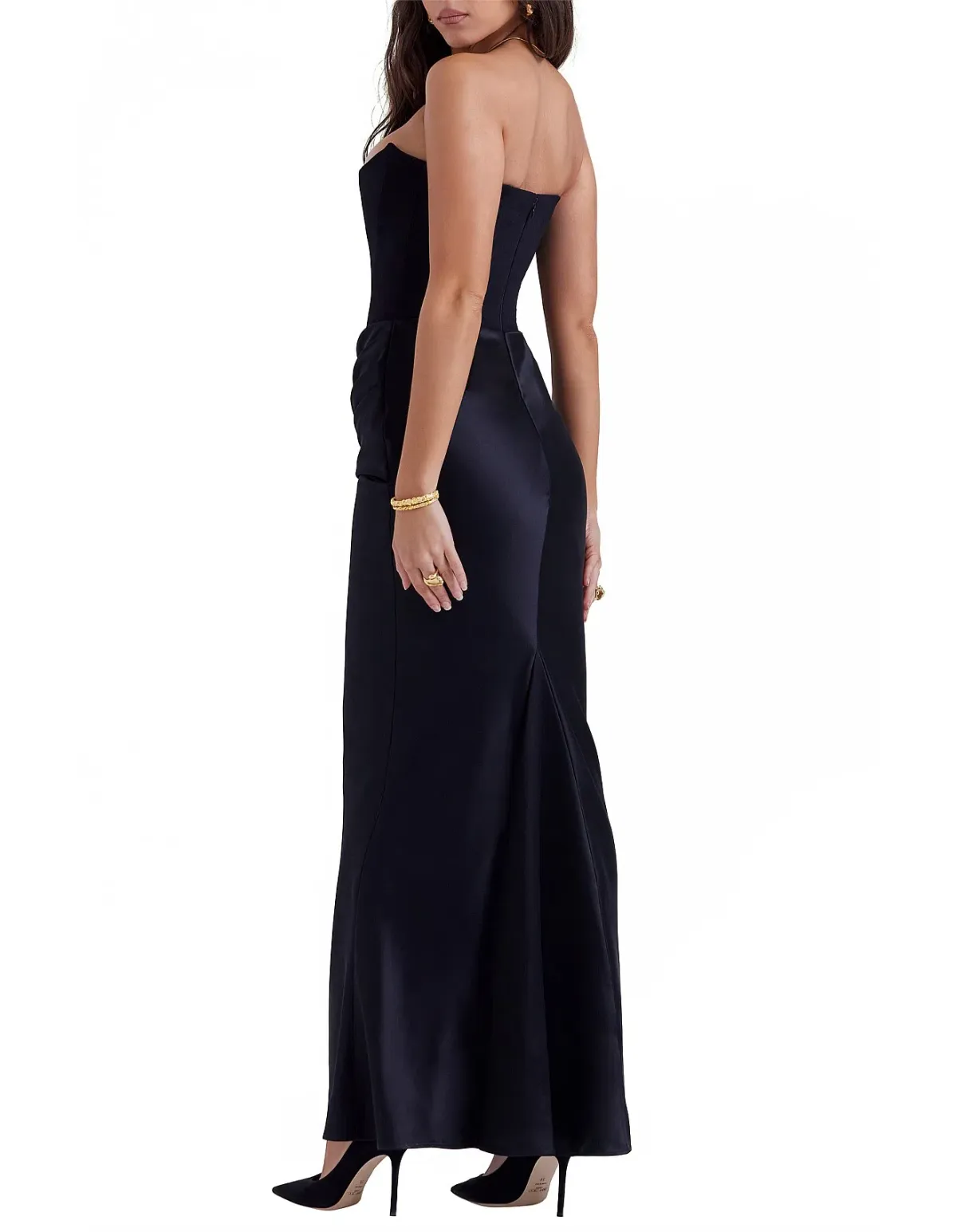 House of CB Black Persephone Dress Viral Black Size XS / AU 4 - Image 3