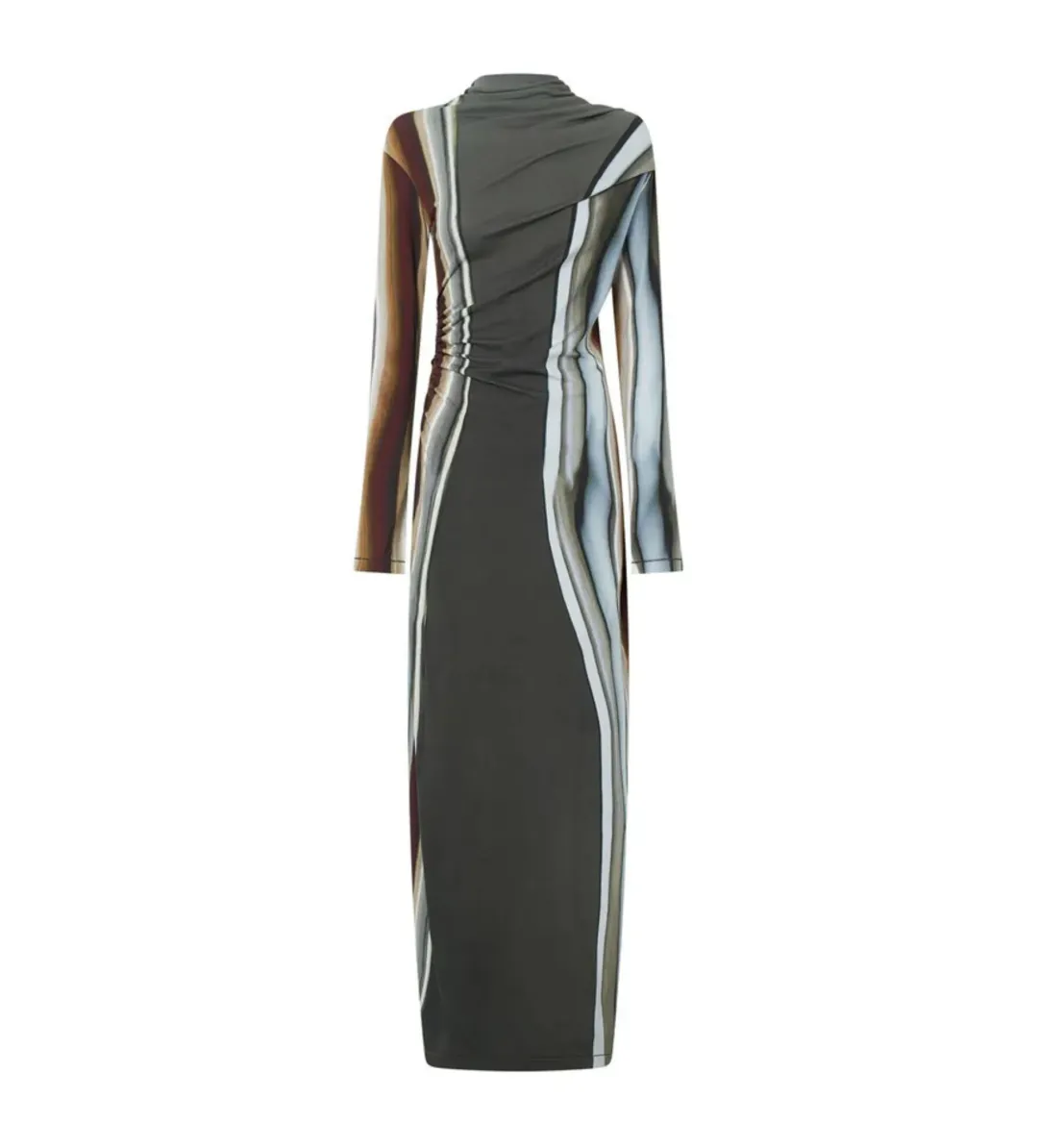 Camilla and Marc Elixir Print Jersey Maxi Dress in Elixir Print Size AU 6 (6-8) for rent on The Volte - main image