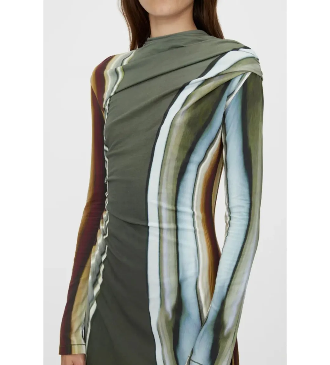 Camilla and Marc Elixir Print Jersey Maxi Dress in Elixir Print Size AU 6 (6-8) for rent on The Volte - main image