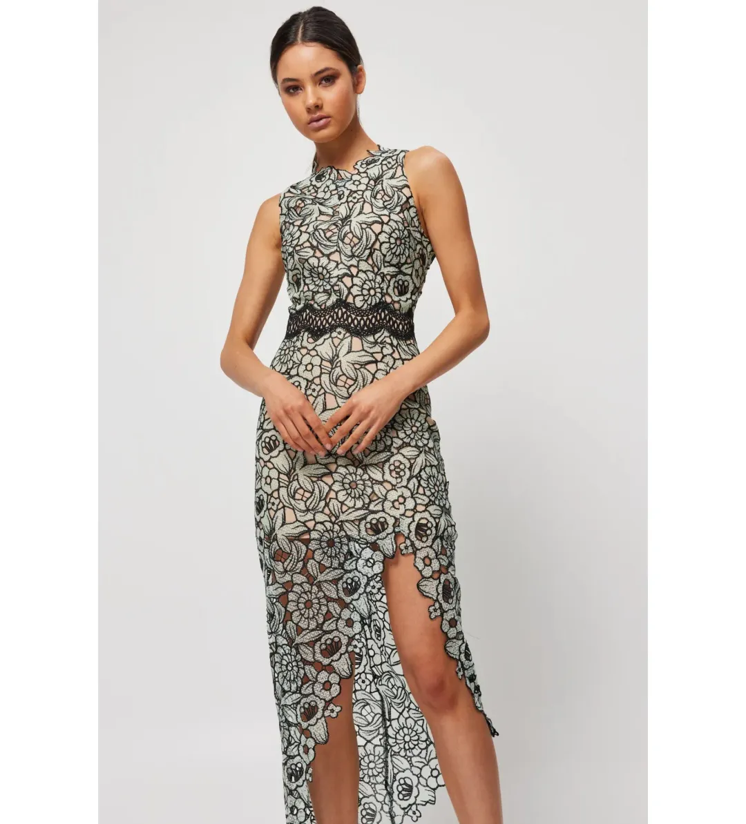 Elliatt Rowyn Maxi Dress Multi Floral Size AU 12 for rent on The Volte - main image