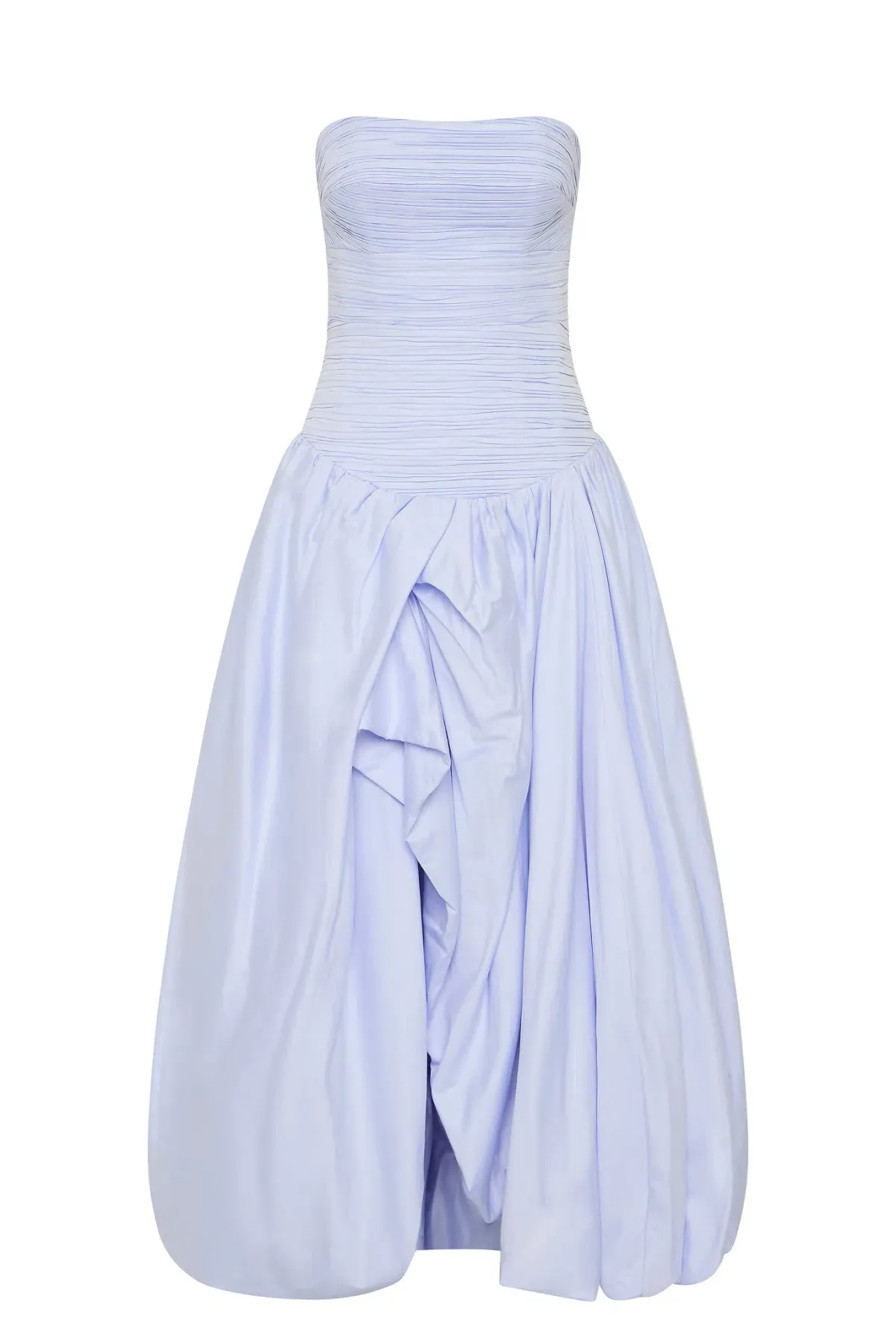 Aje Violette Bubble Hem Maxi Dress Pearl Blue Size 4 - Image 5