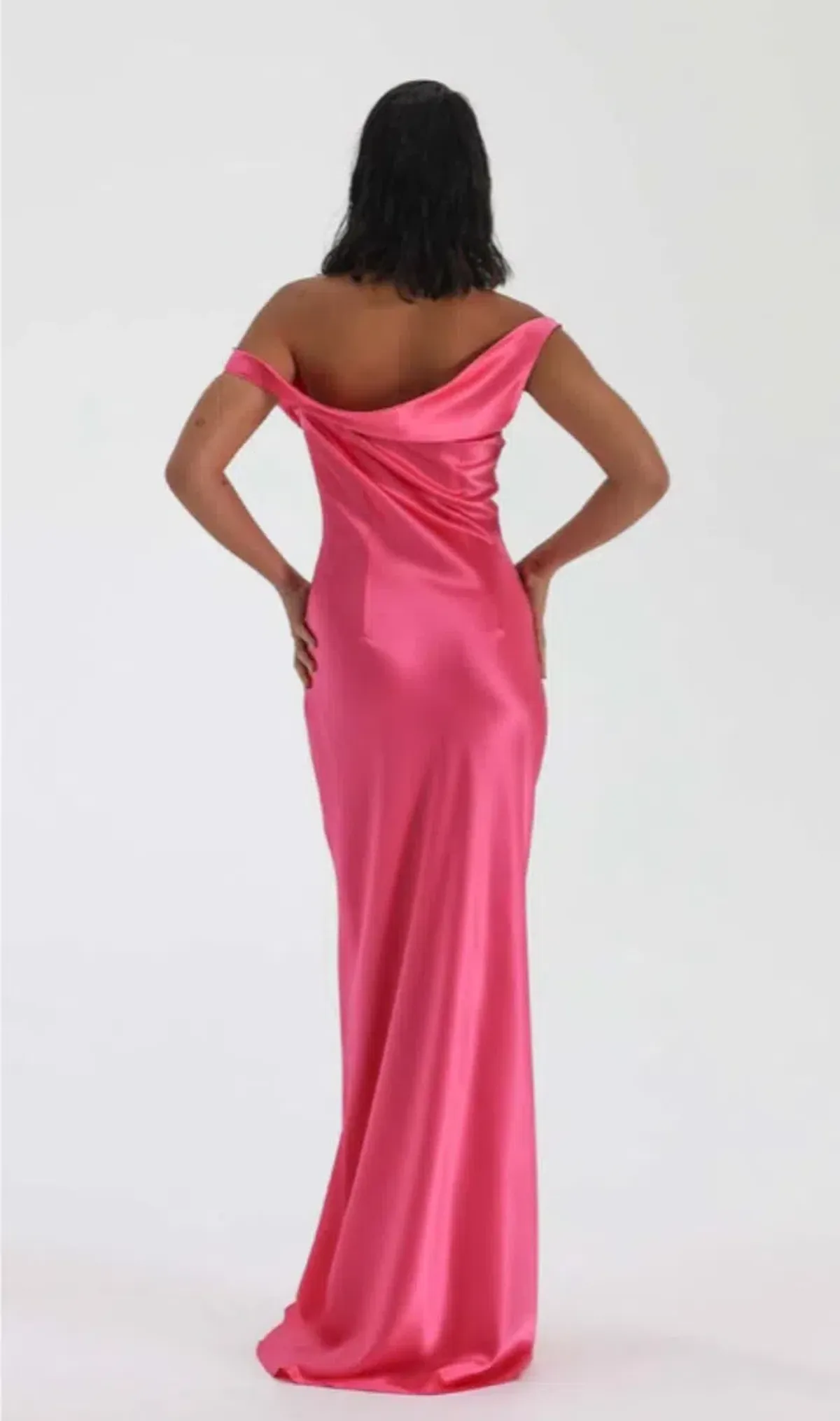 Natalie Rolt Monika Gown Maxi Pink Size AU 8 - Image 3
