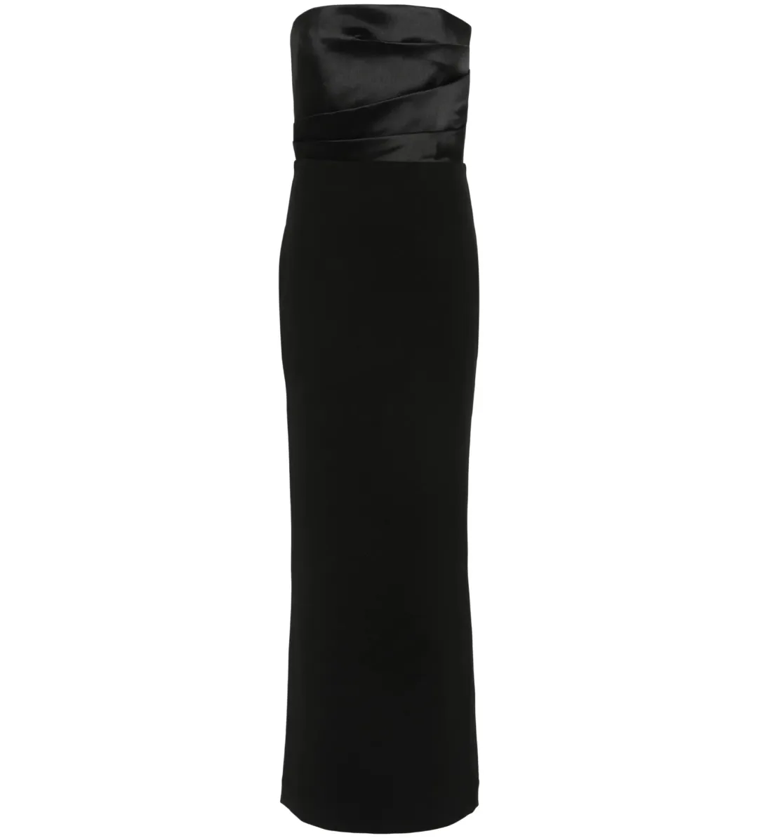 Solace London Afra Maxi Dress in Black Size 8 for rent on The Volte - main image