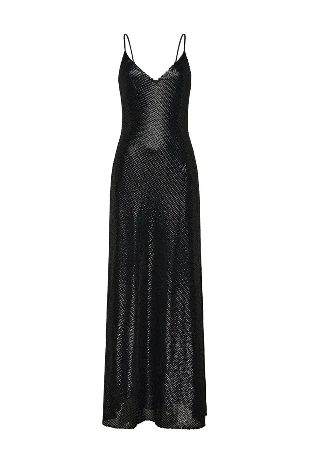 Manning Cartell High Voltage Slip Maxi Dress Black Size 10 for rent on The Volte - main image