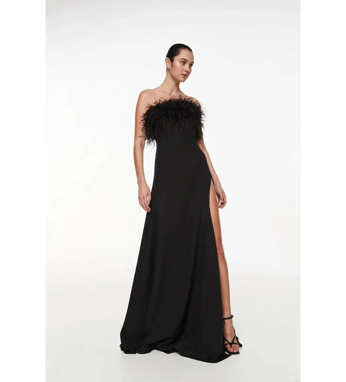 Rachel Gilbert Linc Gown Black Size 2/AU 10 - Image 3