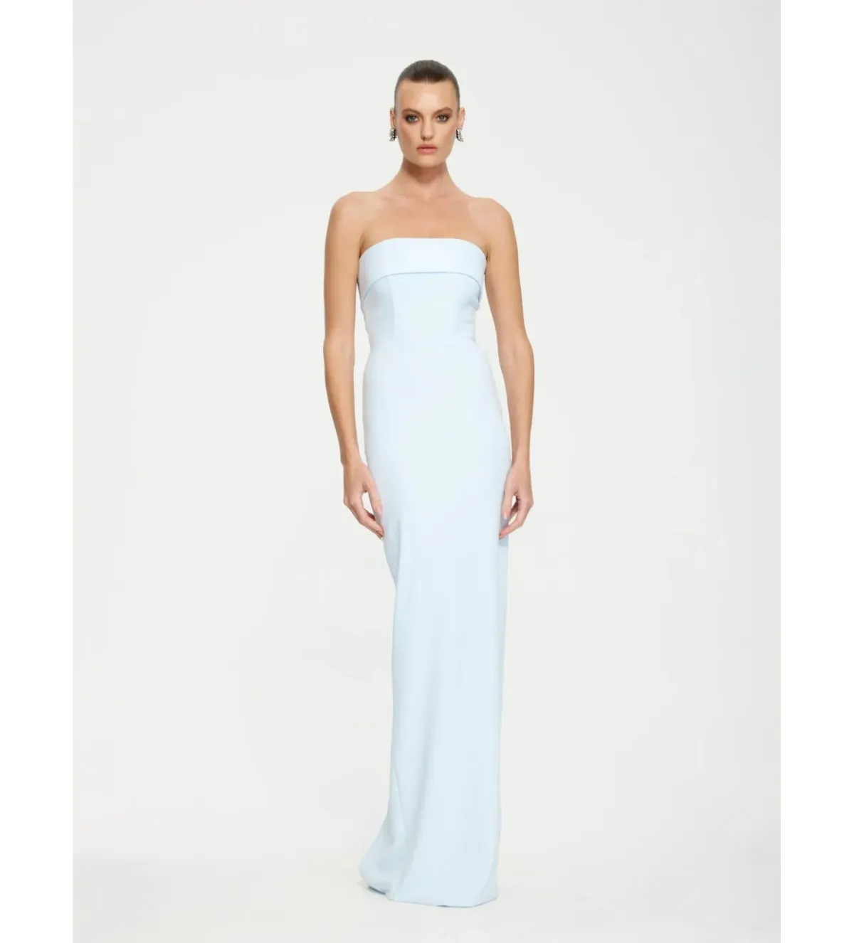 Effie Kats Monroe Gown Ice Blue Size AU 8 - Image 1
