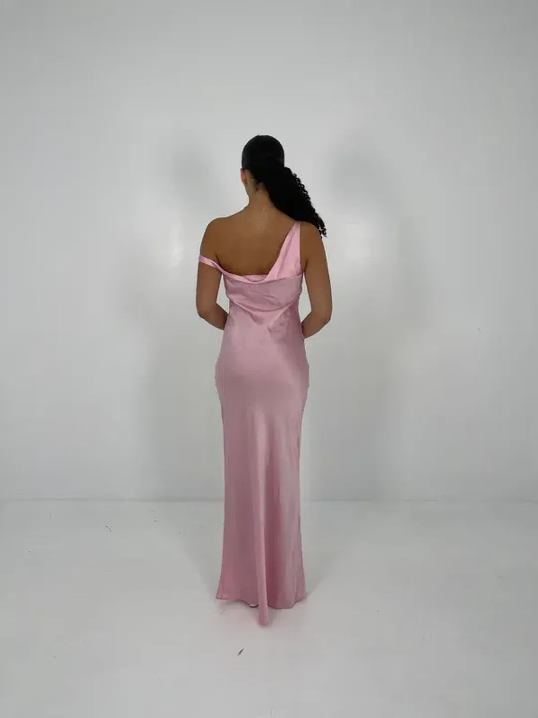 Natalie Rolt Blossom Pink Monika Gown Size 1 / AU 8 for rent on The Volte - main image