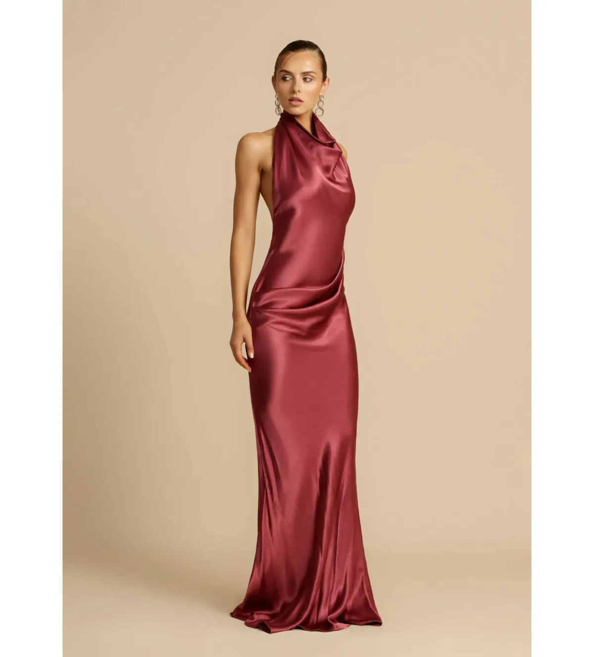 Arcina Ori Gaia Dress in Plum Size 8 - Image 2