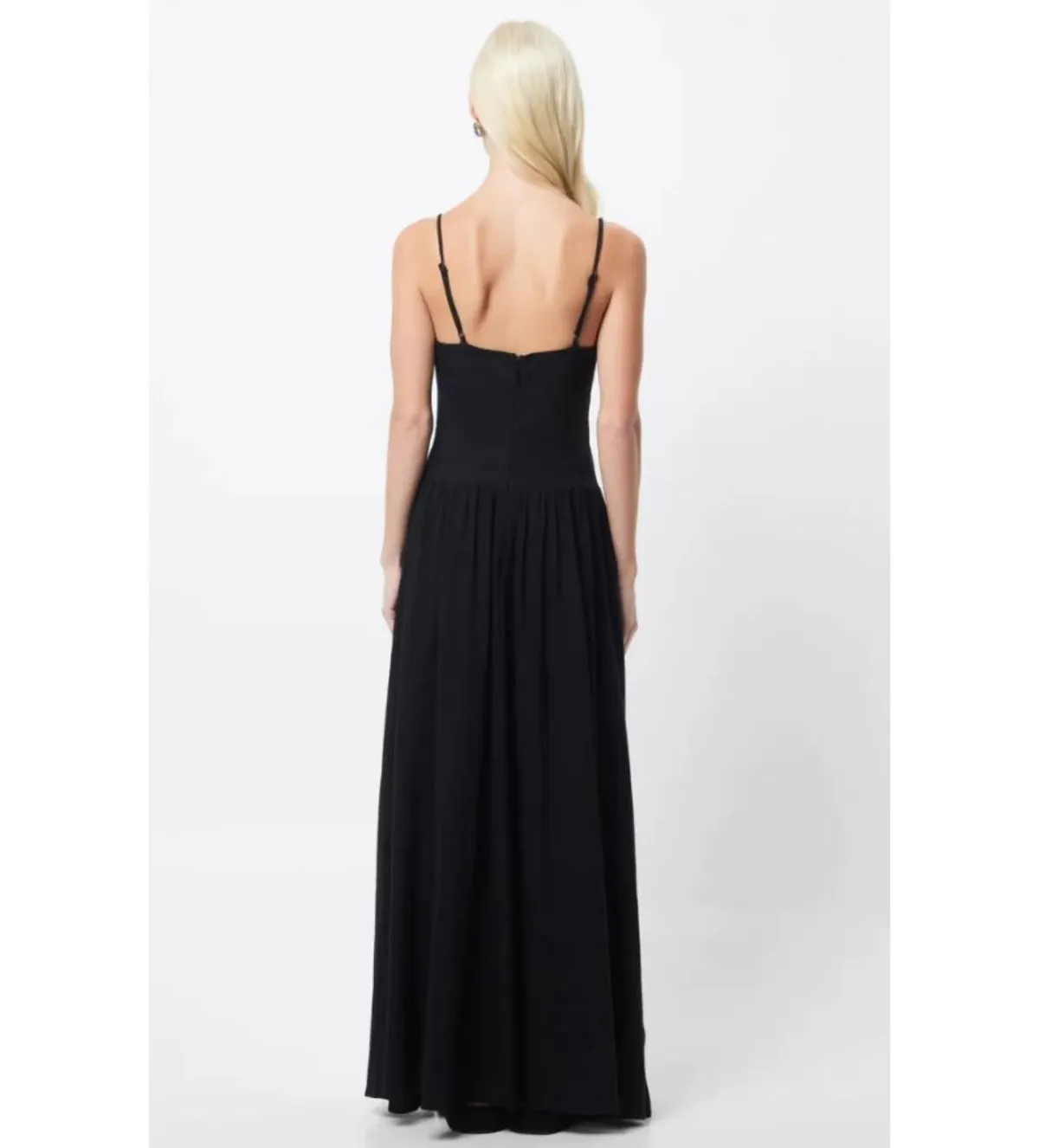 Mossman Common Ground Maxi Dress Black Size AU 12 - Image 3