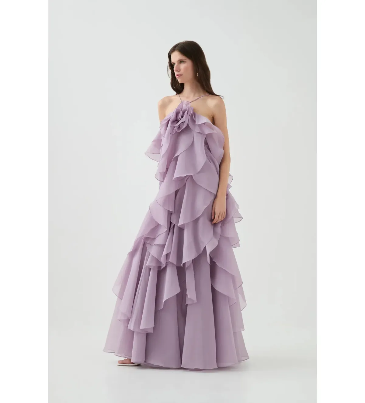 Aje Pandorea Layered Maxi Dress Size AU 10 - Image 2