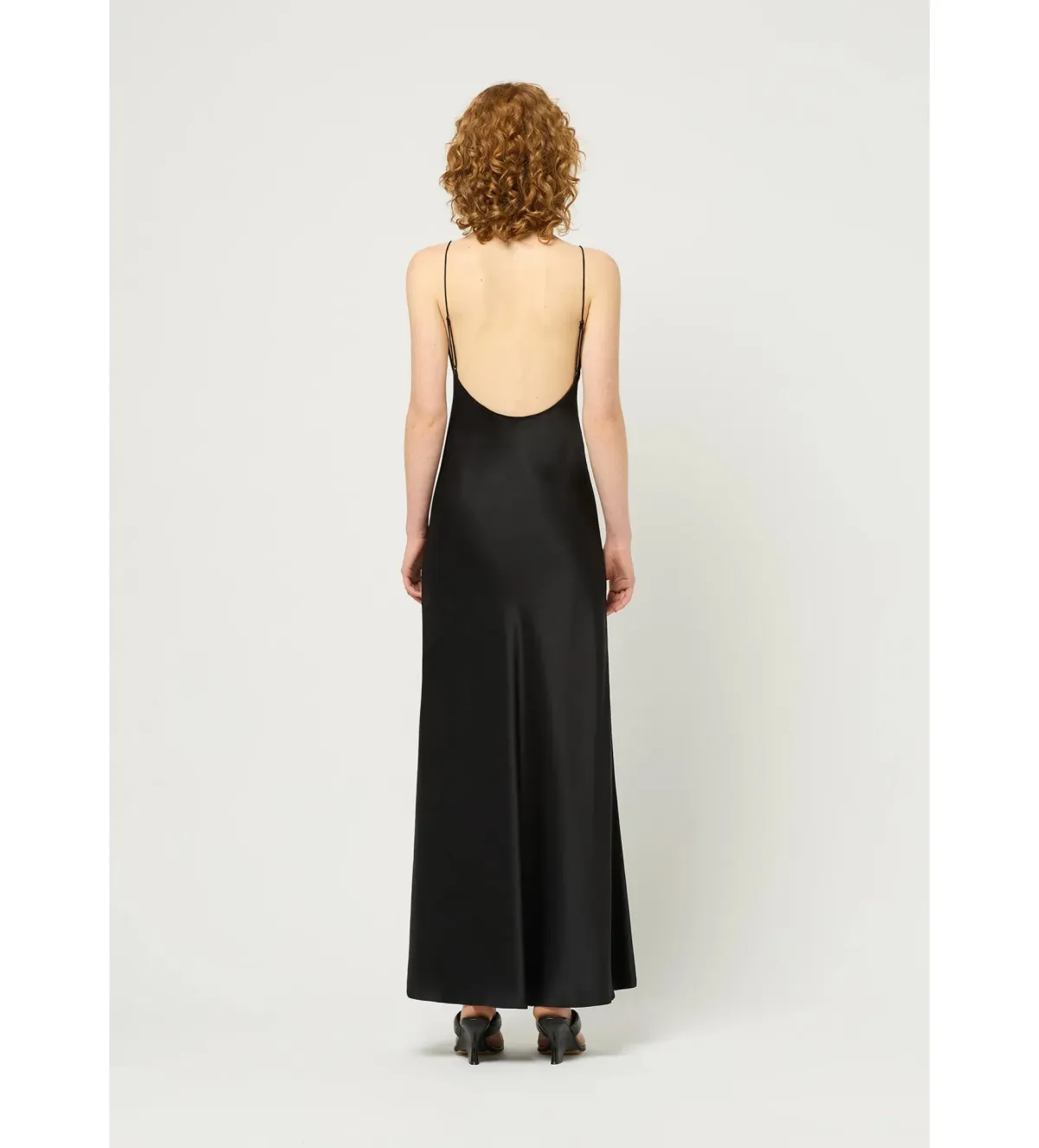 Maison Essentiele Lace Trimmed Maxi Dress in Black Size S / AU 8  - Image 2
