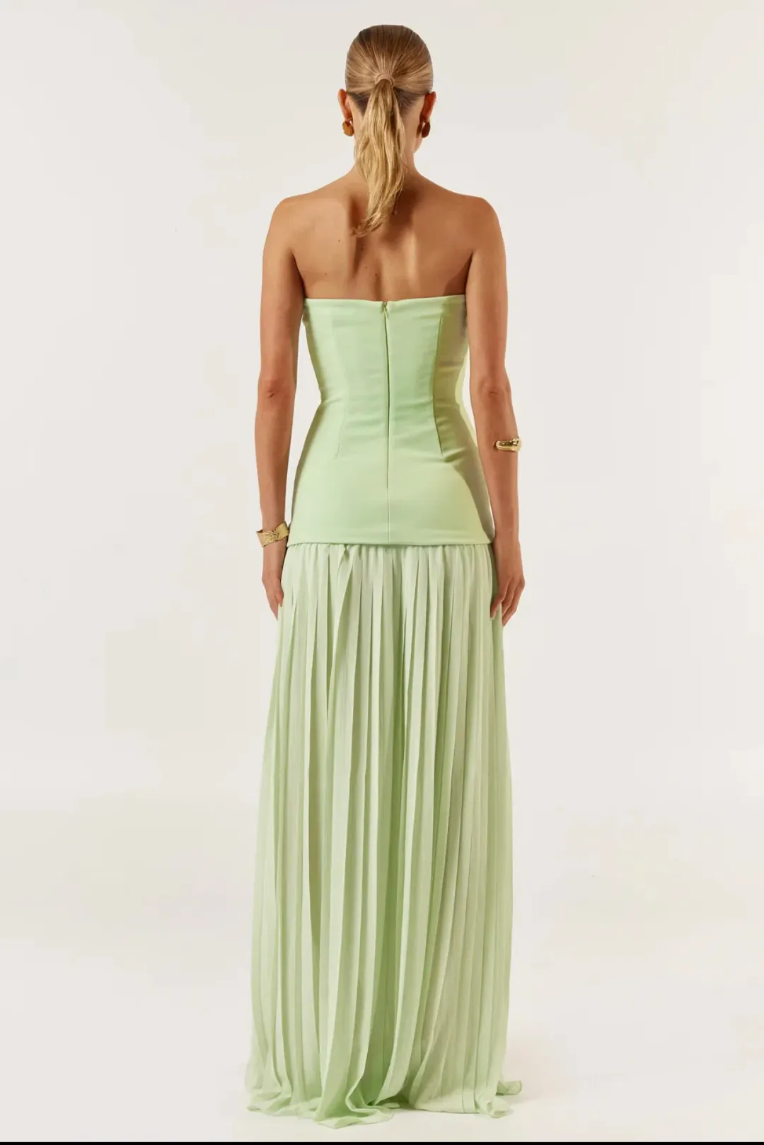 She is Olla Nicolette Maxi Dress Green Size XS/Au 6  for rent on The Volte - main image
