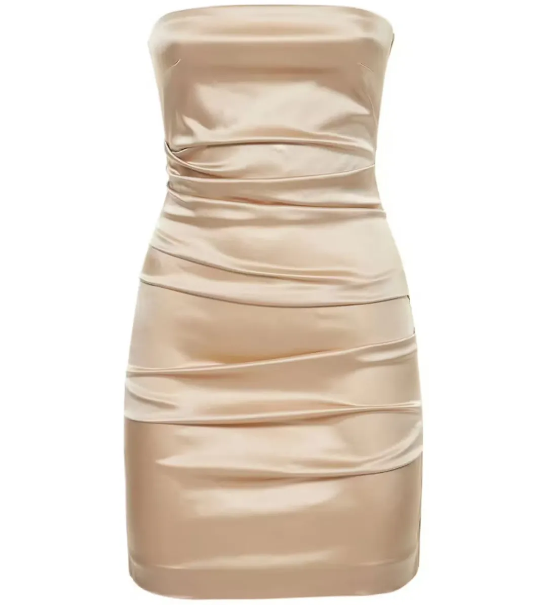 Bec & Bridge Heather mini dress in Champagne size AU 8 for rent on The Volte - main image