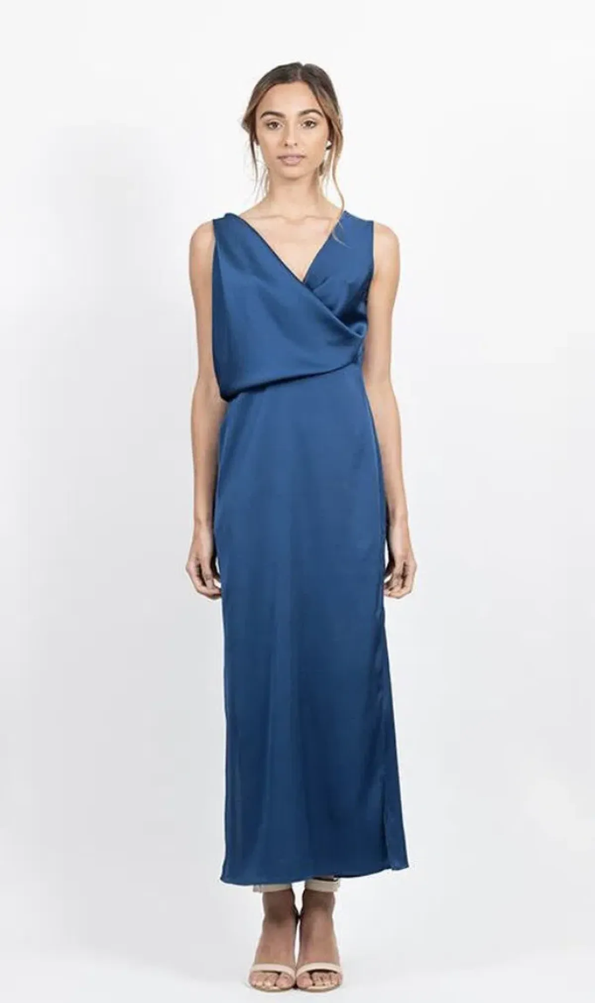 One Fell Swoop Nina Maxi Gown Blue Size 6 - Image 1
