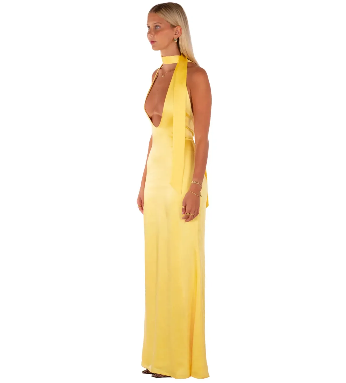 I am Delilah Margot Maxi Dress in Daffodil Size M / AU 10 - Image 2