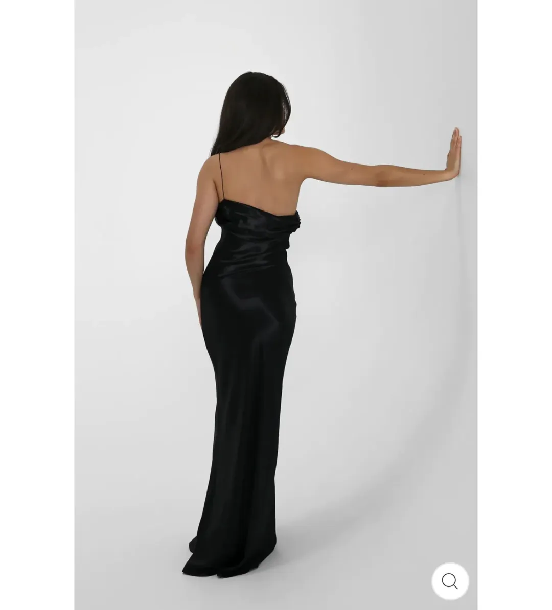 Natalie Rolt Tallara Gown in Black Size 1/ AU 8 for rent on The Volte - main image
