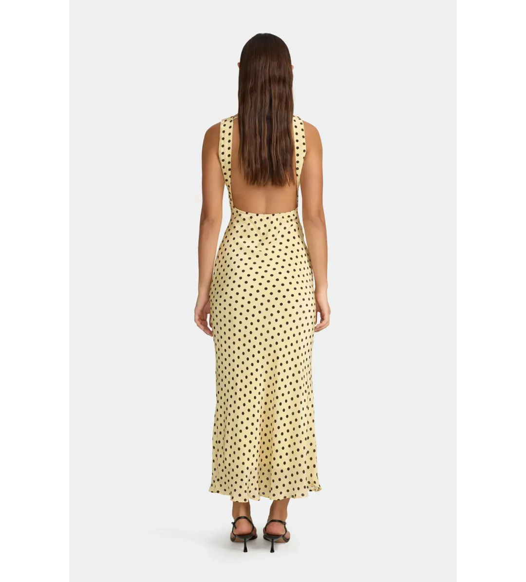 Ownley Tulip Midi Dress Butter Spot Size S/ AU 8 for rent on The Volte - main image