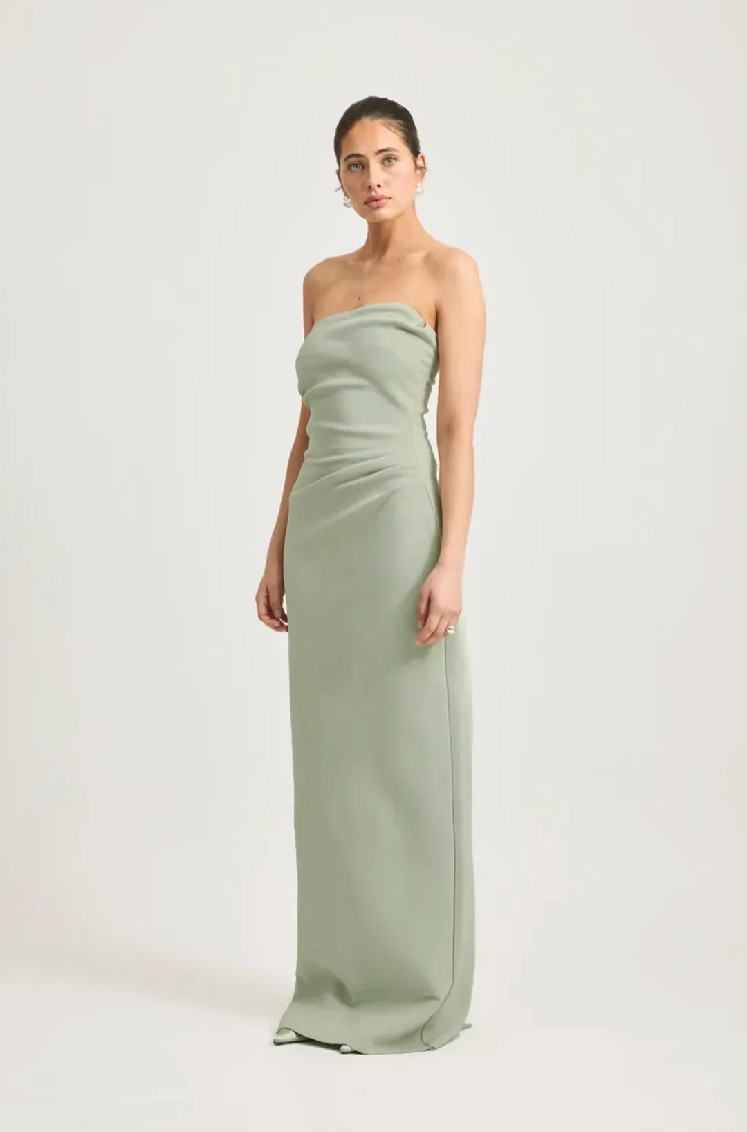 Tojha Desiree Dress Sage Size S / AU 8 for rent on The Volte - main image