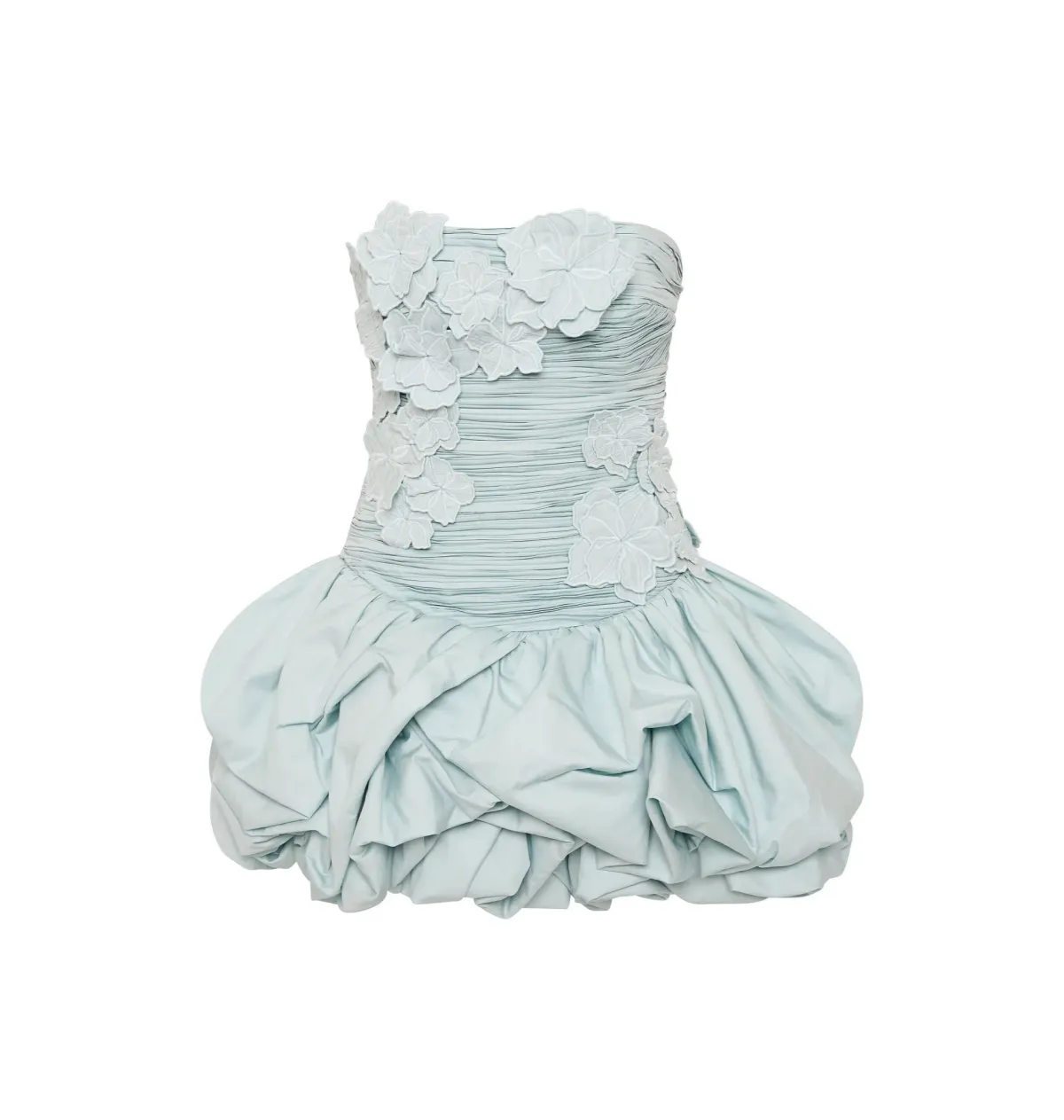 Aje Splendour Mini Dress in Silver Blue Size AU 8  - Image 5