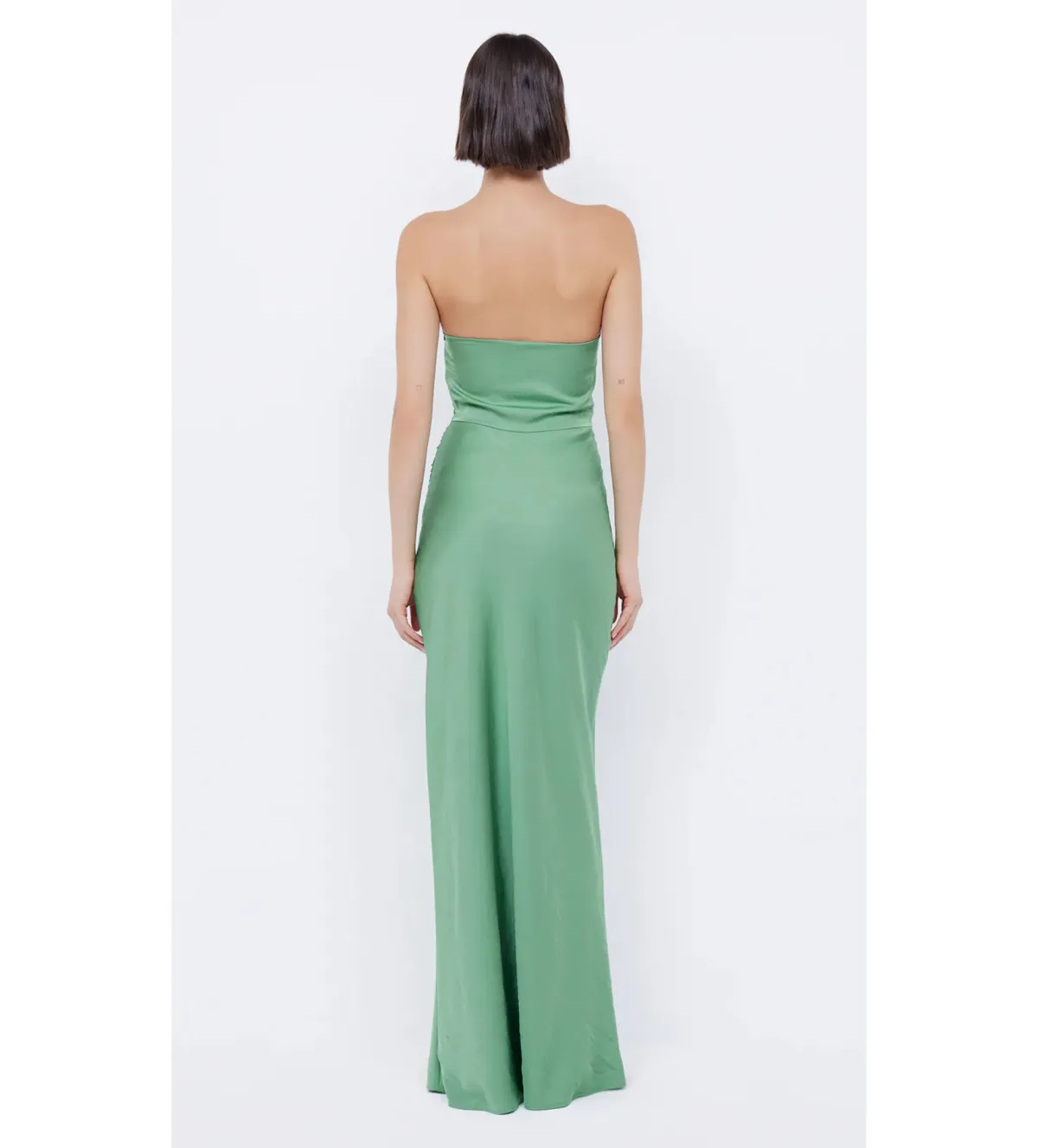 Bec & Bridge Emilia Strapless Maxi Dress Green Apple Size 10 - Image 6