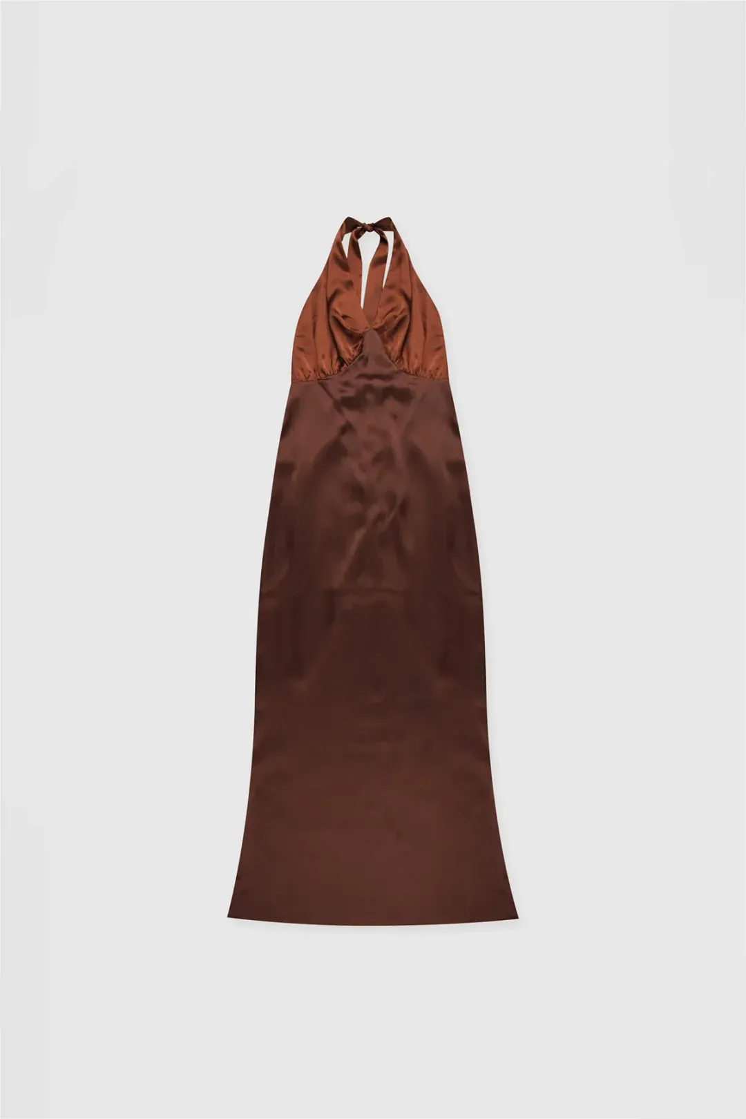 The Wolf Gang Oahu Slip Dress Chocolate Brown Size 8/S for rent on The Volte - main image