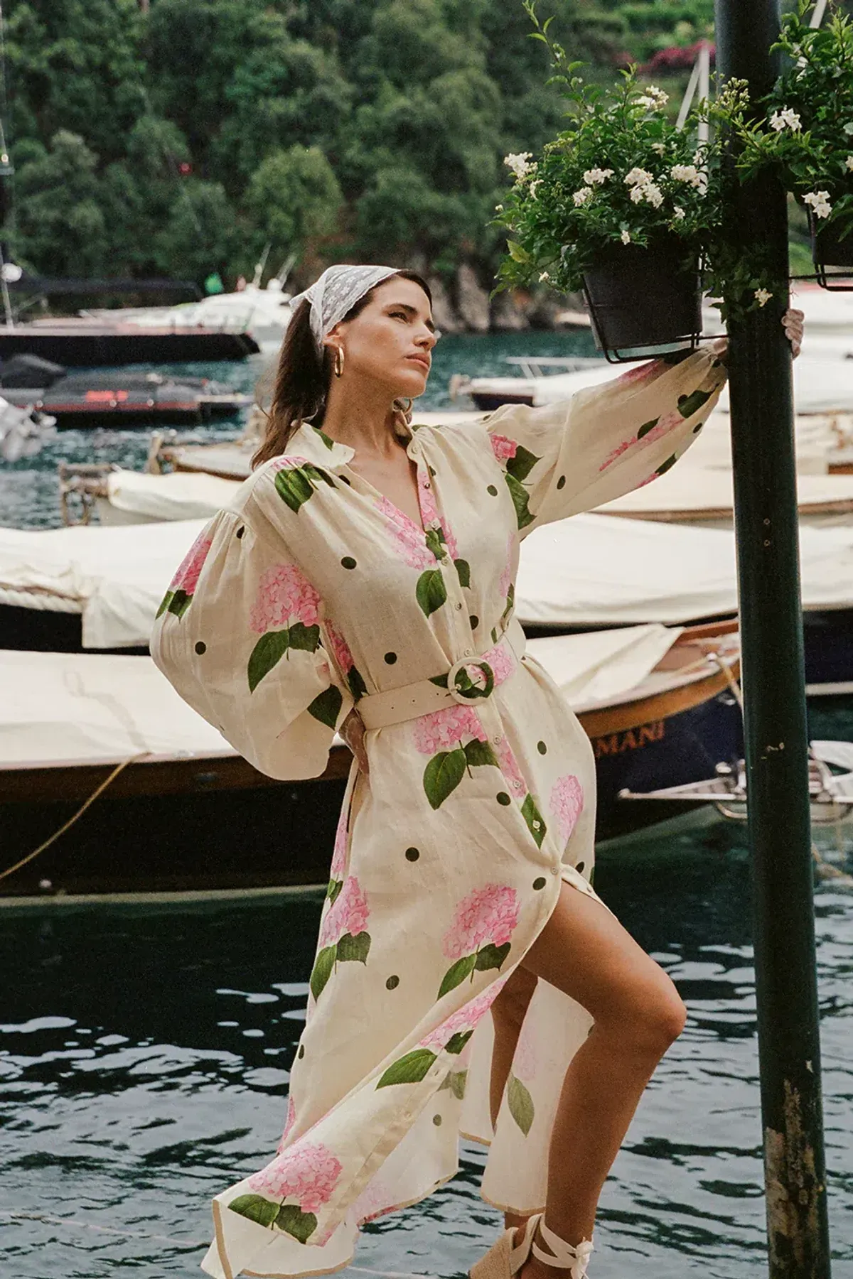 PALM NOOSA NODDY DRESS Hydrangea Print 8 - Image 5