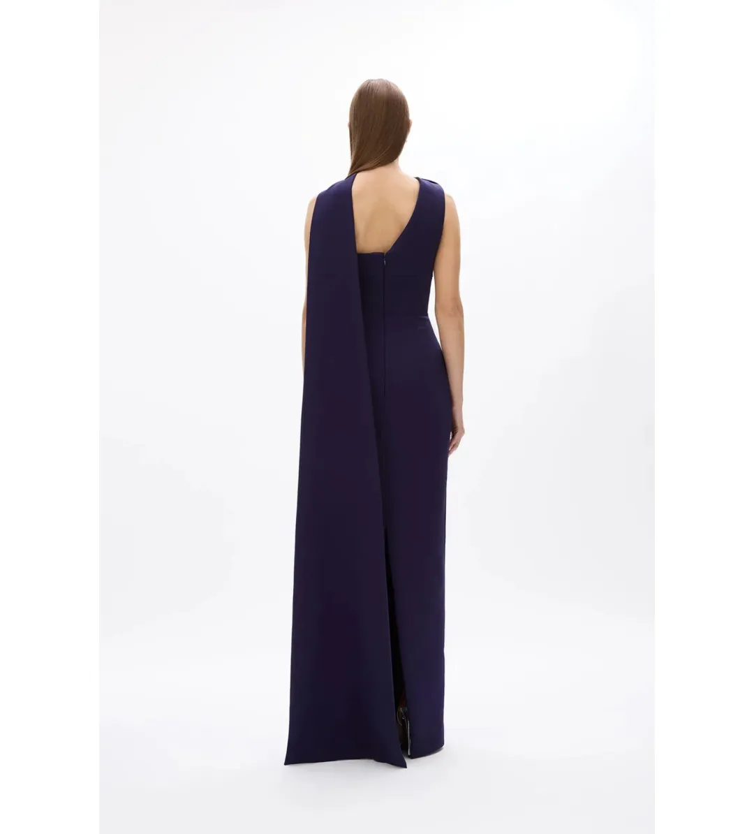 Rachel Gilbert Clara Gown Dress Dark Indigo Dark Purple Size 0 / AU 6 for rent on The Volte - main image