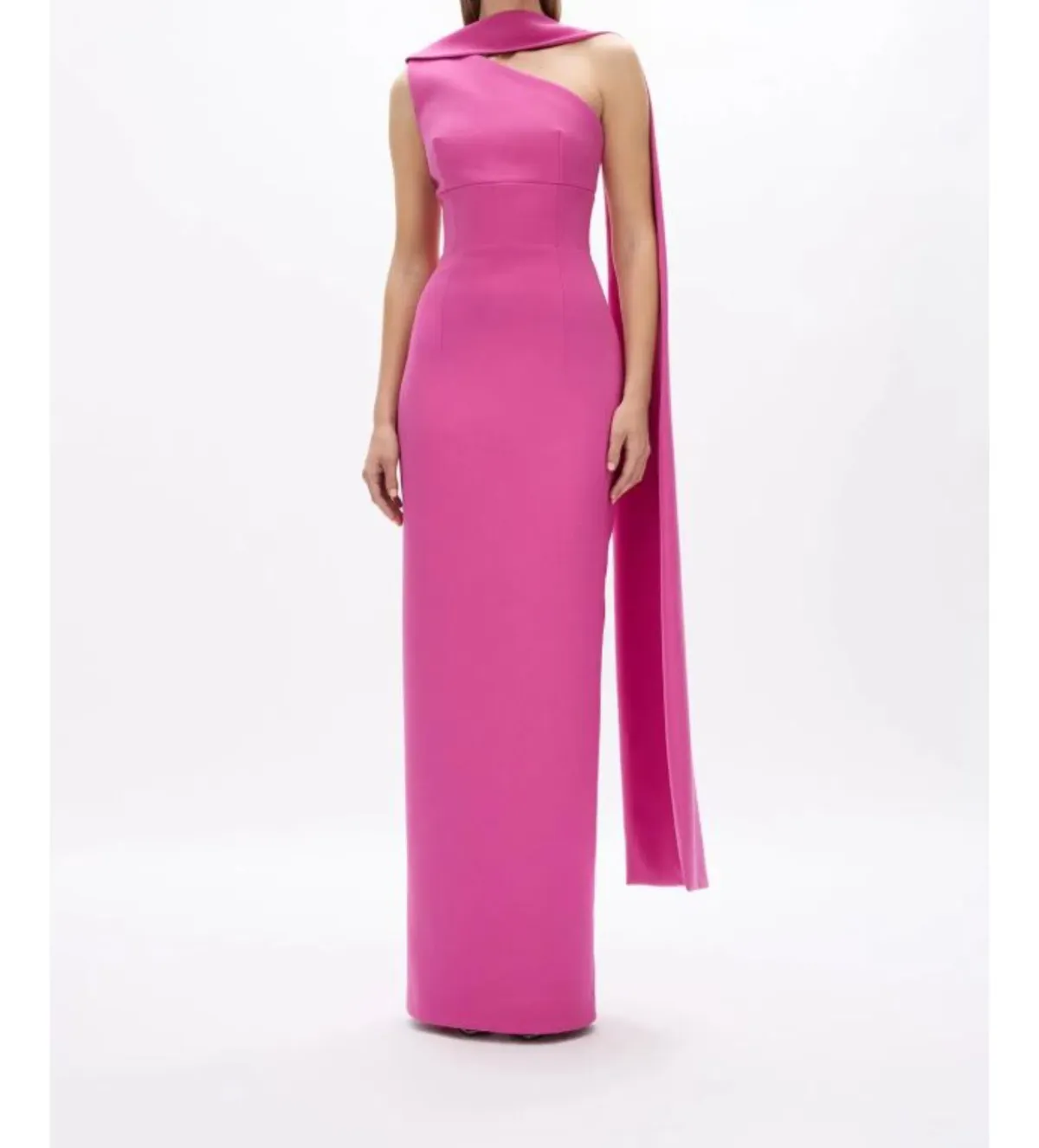 Rachel Gilbert Clara Gown Hot Pink Size 1/AU 8 - Image 2