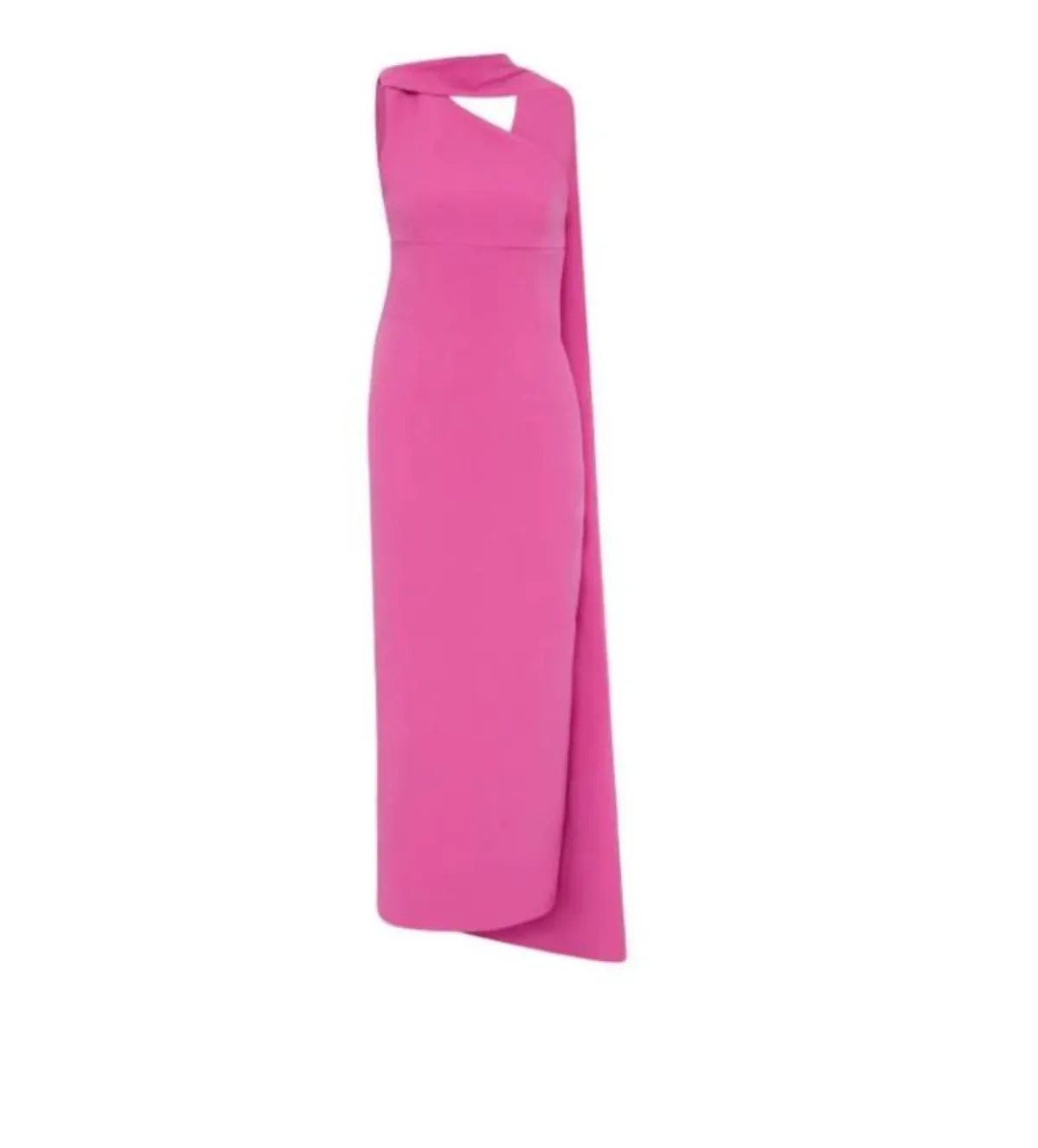 Rachel Gilbert Clara Gown Hot Pink Size 1/AU 8 - Image 6