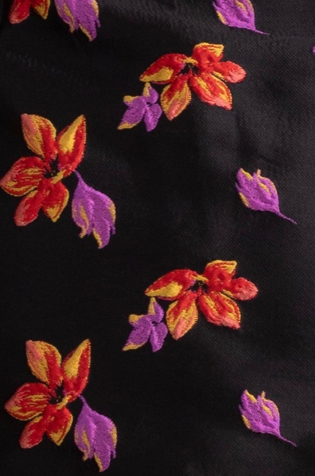 Bec & Bridge Love Crush Mini Dress Black/Floral Size 6 for rent on The Volte - main image