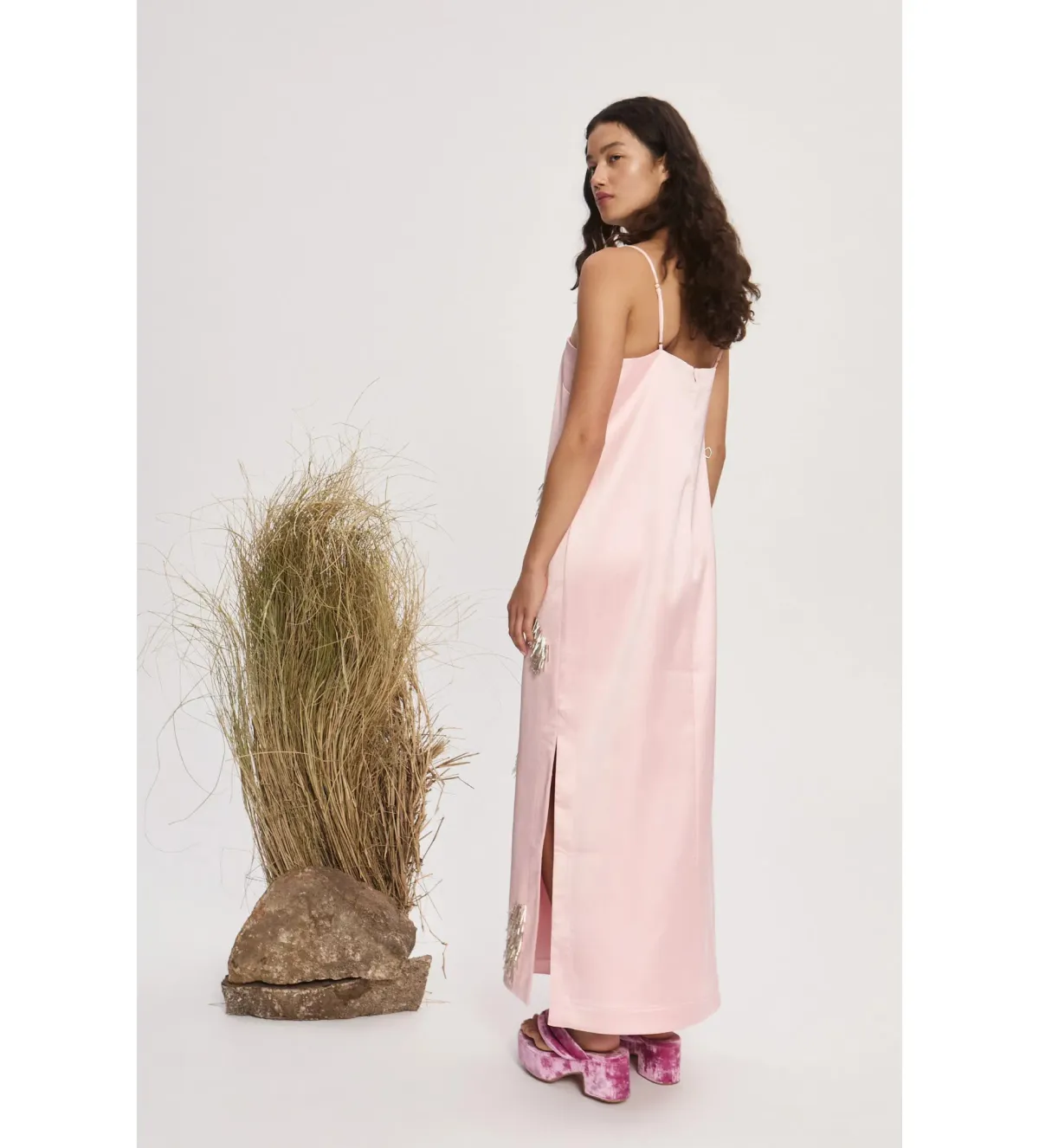 Alemais Cindy Embellished Slip Dress Size 8 - Image 3