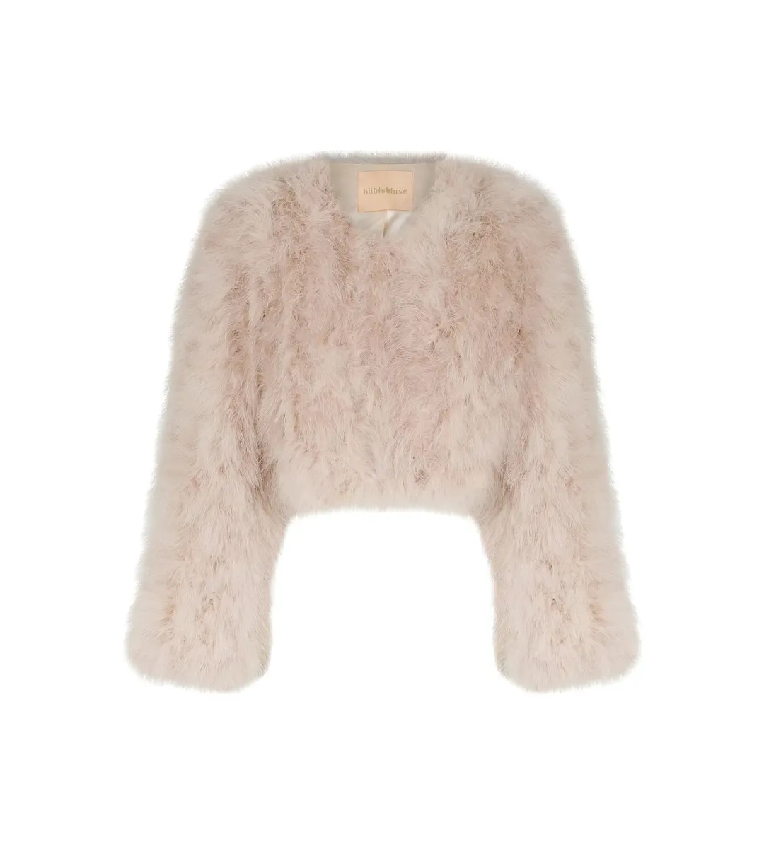 Bubish Manhattan Crop Jacket Blush Size 6-8 for rent on The Volte - main image