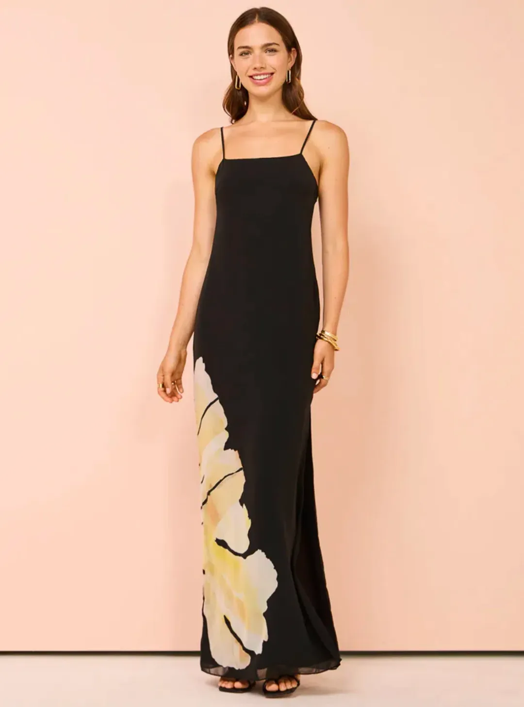 Camilla & Marc Leda Dress Print Maxi Size AU 10 for rent on The Volte - main image