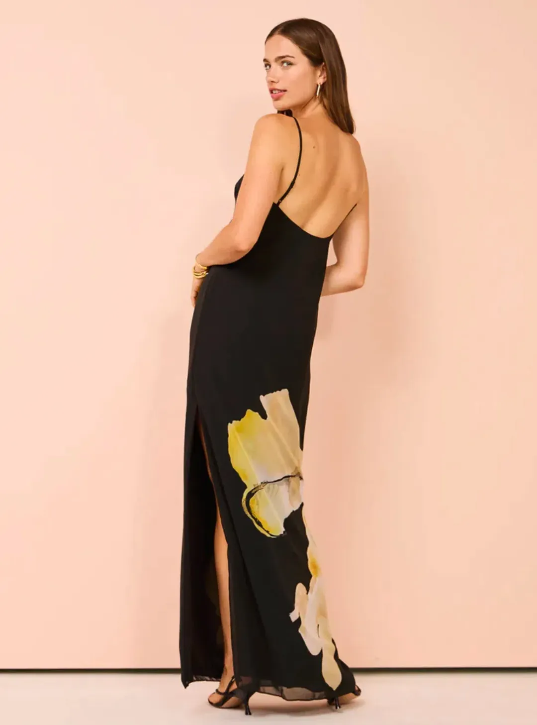 Camilla & Marc Leda Dress Print Maxi Size AU 10 for rent on The Volte - main image