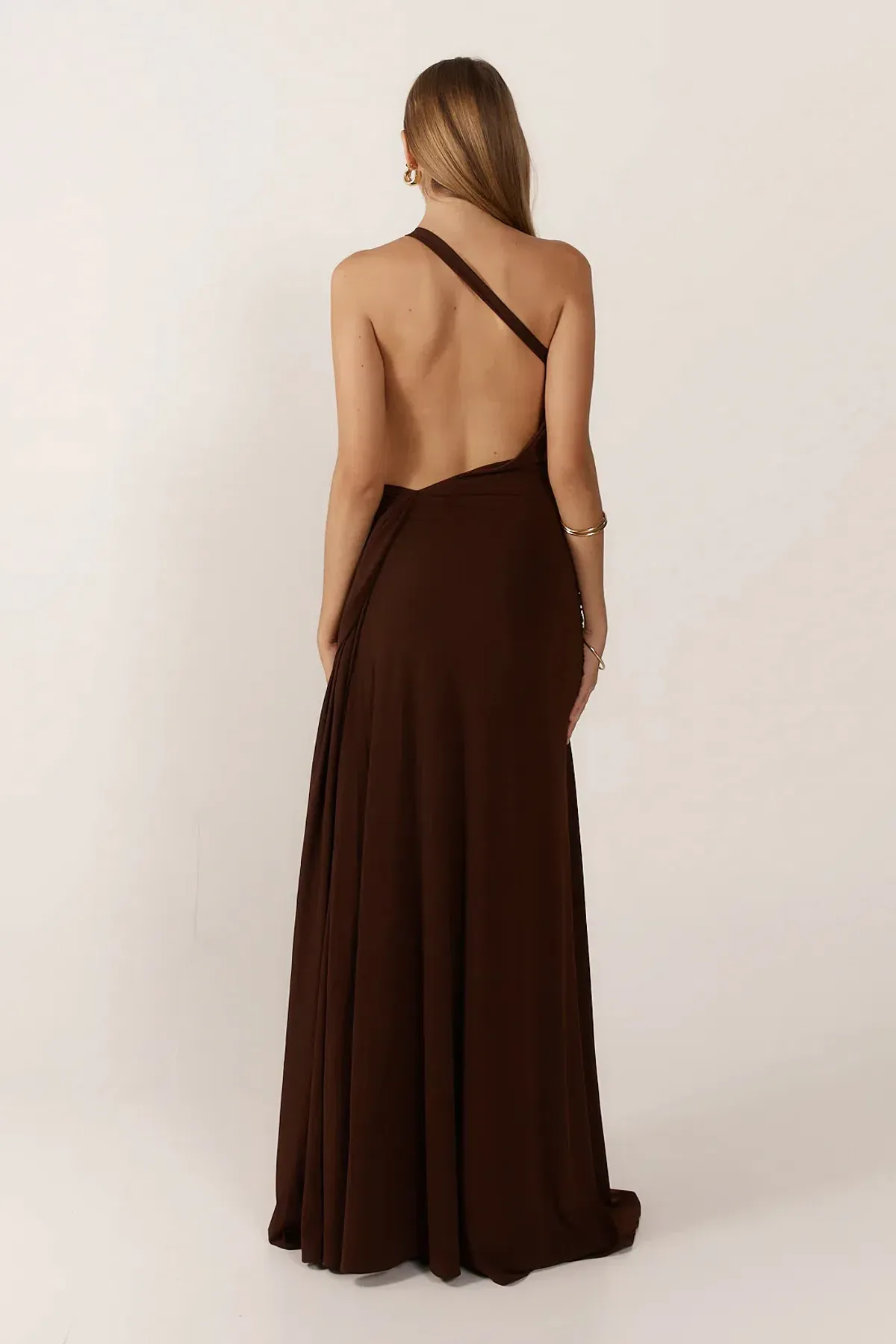 Ance Gria Gaia Gown Brown Size 8  - Image 3