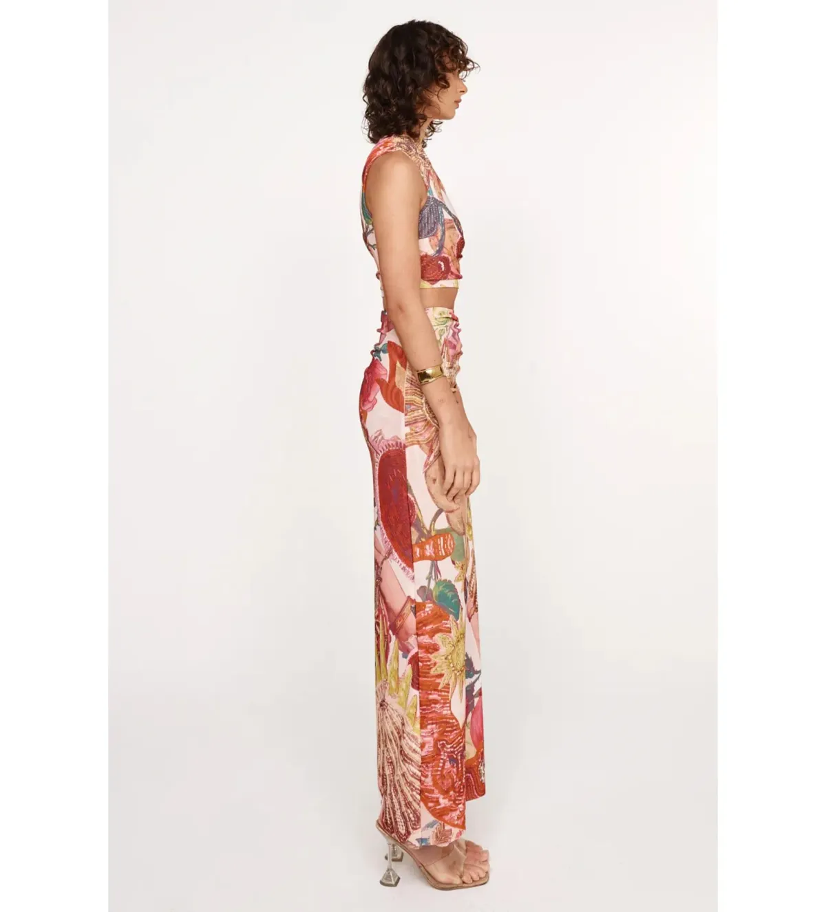 She is OLLÁ Ophelia Maxi Dress Victor Print Size AU 8 - Image 5