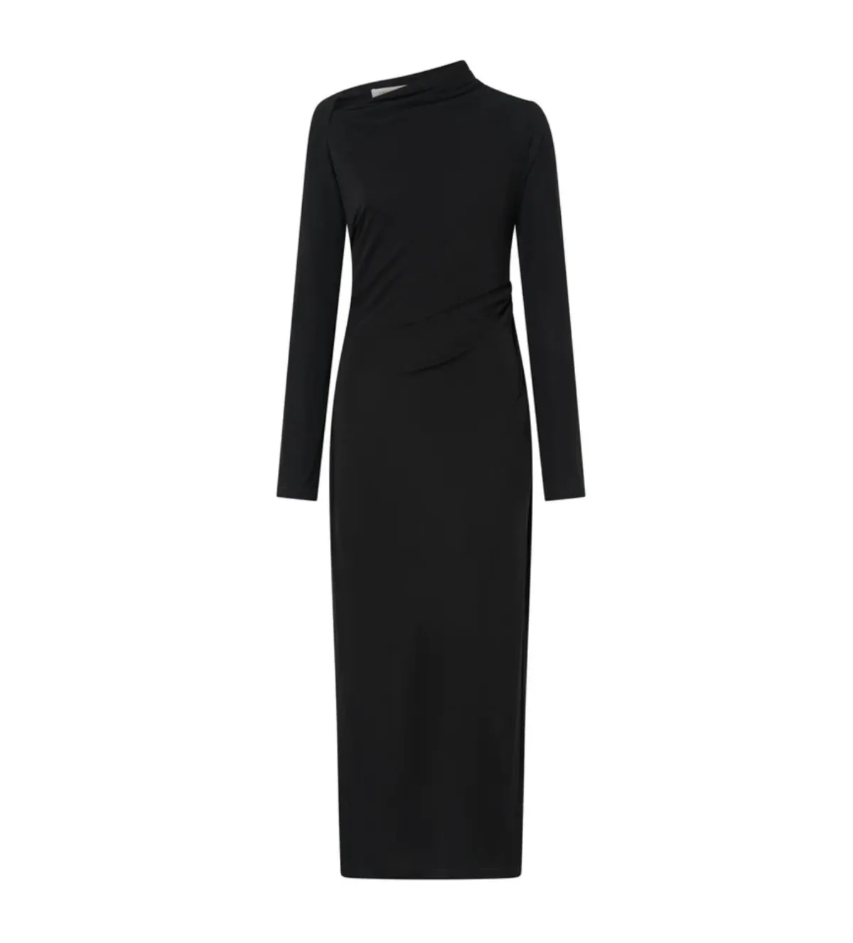Camilla and Marc Mai Long Sleeve Midi Dress in Black Size AU 10 - Image 4
