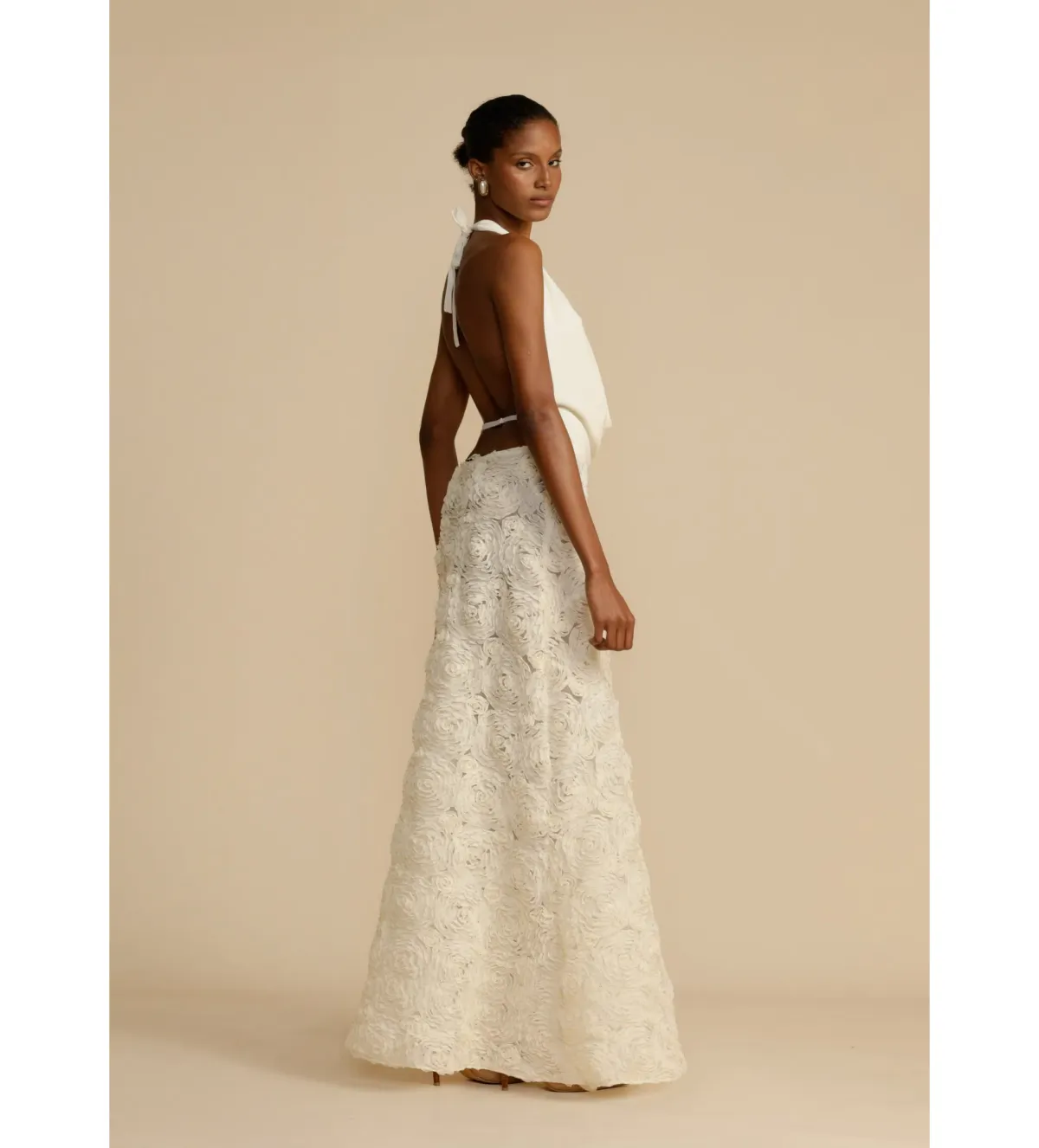 Arcina Ori Adriana Dress Ivory Size S/Au 8 - Image 2