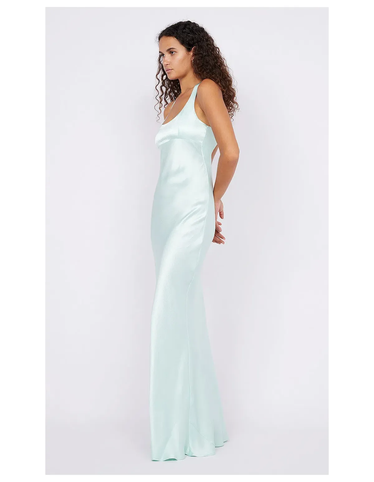 Bec & Bridge Maxina Crossover Maxi Dress Mint Size AU 12 - Image 3