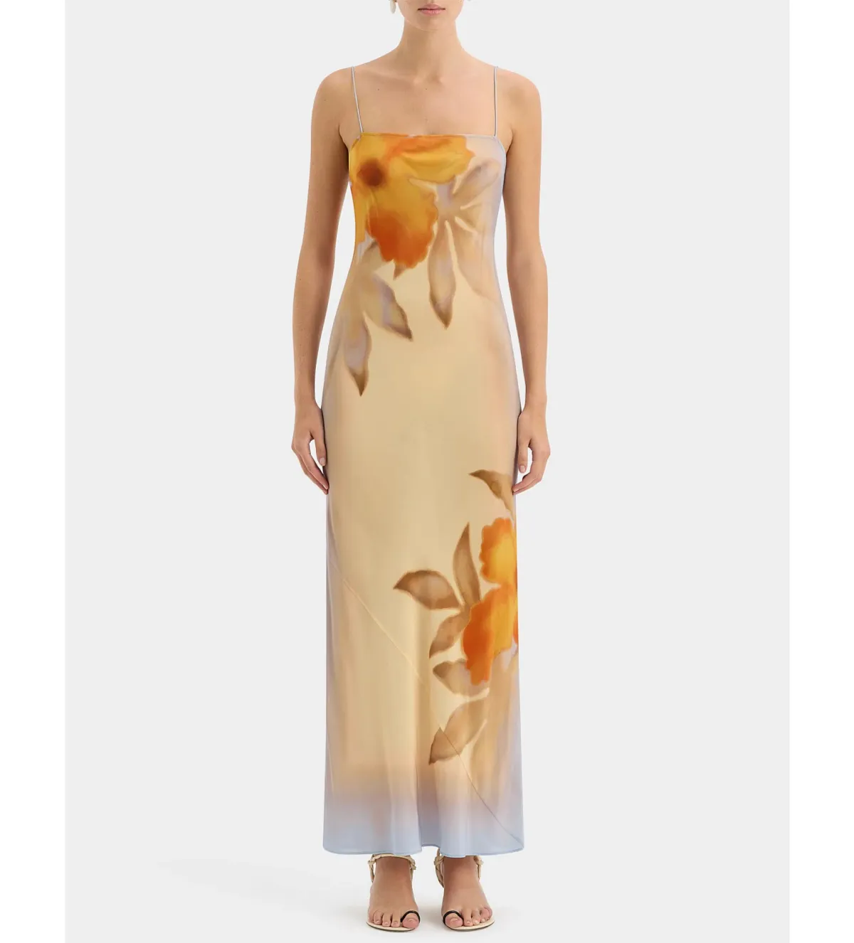 Sir The Label Serene Slip Maxi Dress Sequoia Floral AU 4 - Image 1