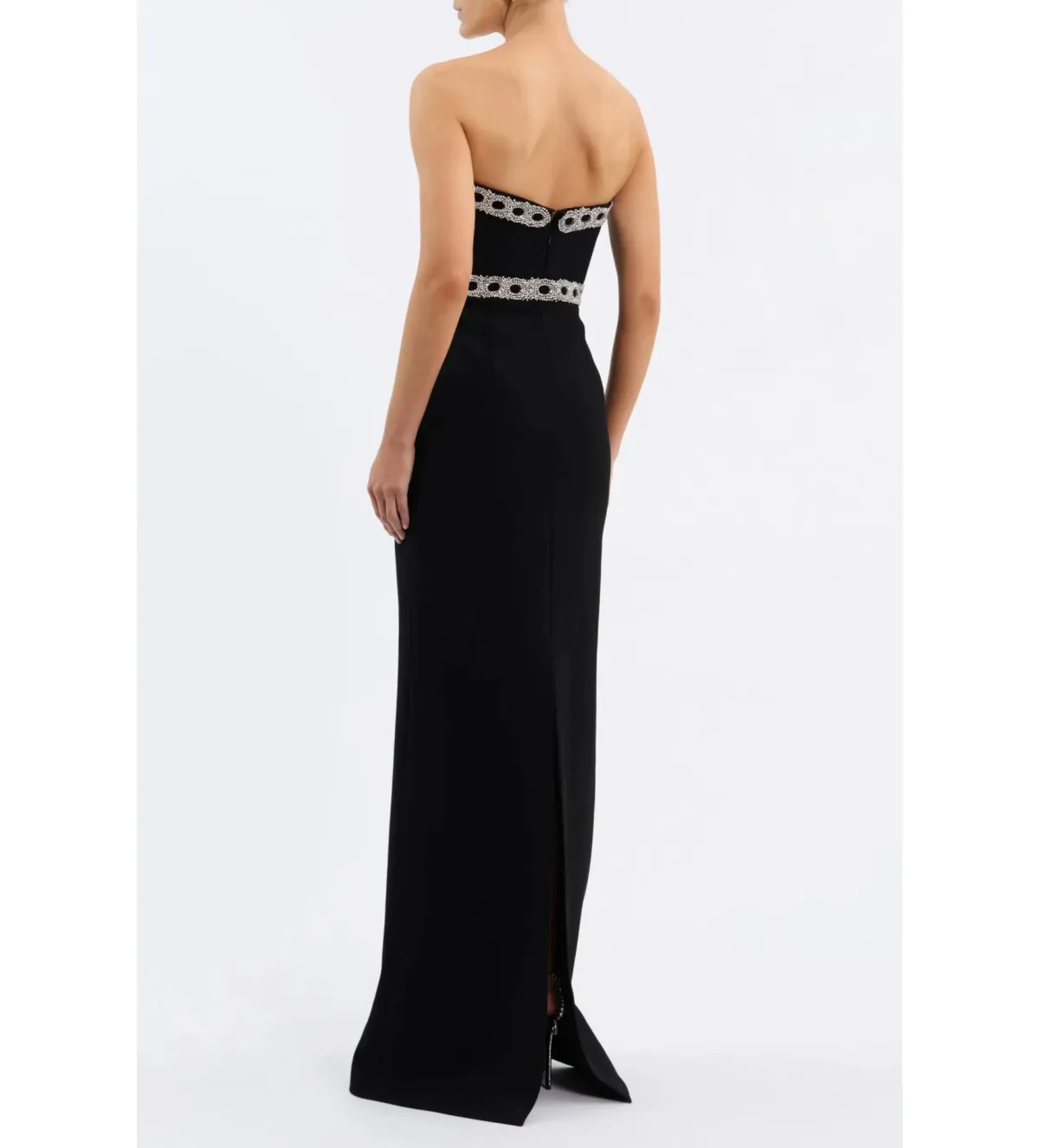 Rebecca Vallance Celinda Gown in Black Size AU 10 - Image 3