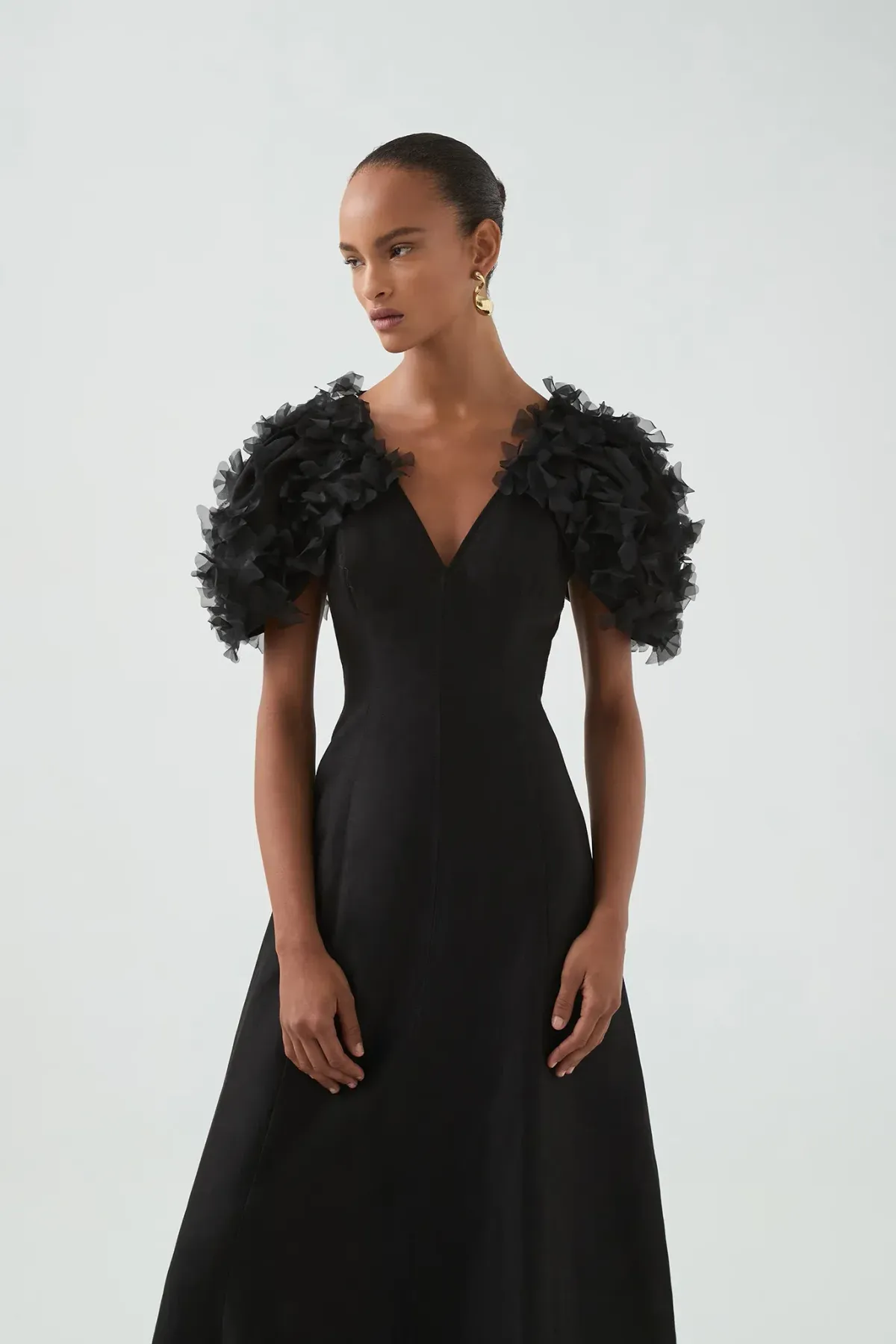 Aje Muse Maxi Dress Black  Size 16 - Image 2