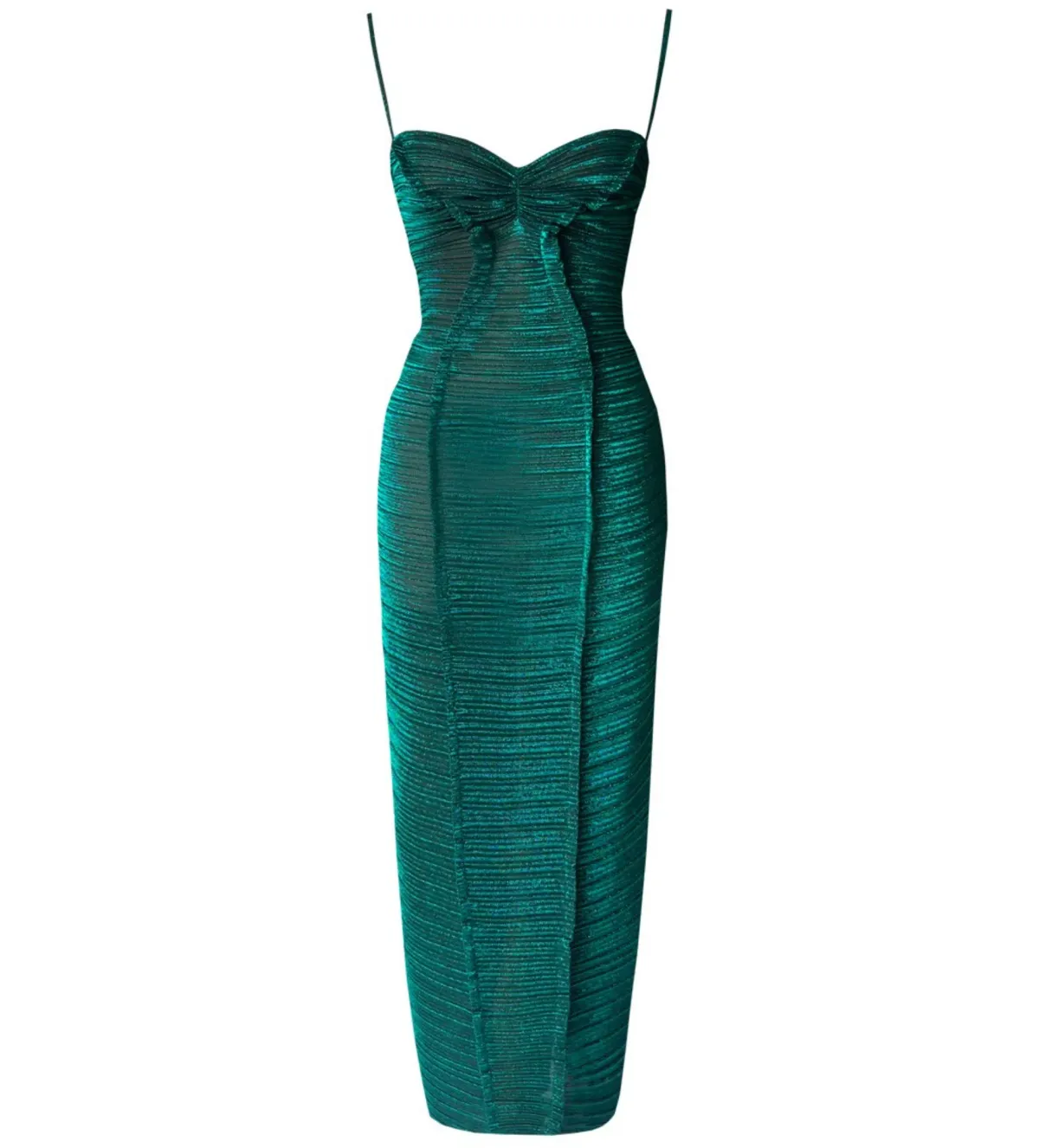 Georgia Hardinge Element Maxi Dress Bottle Green Size AU 10 - Image 6