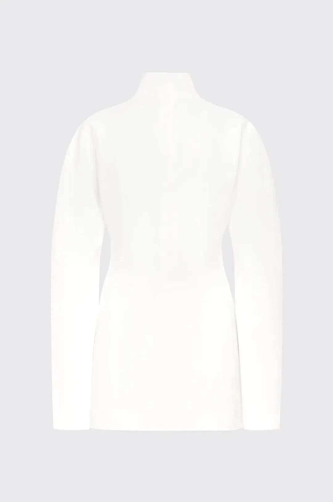 Lillian Khallou Laff Mini Dress White Size 8 for rent on The Volte - main image